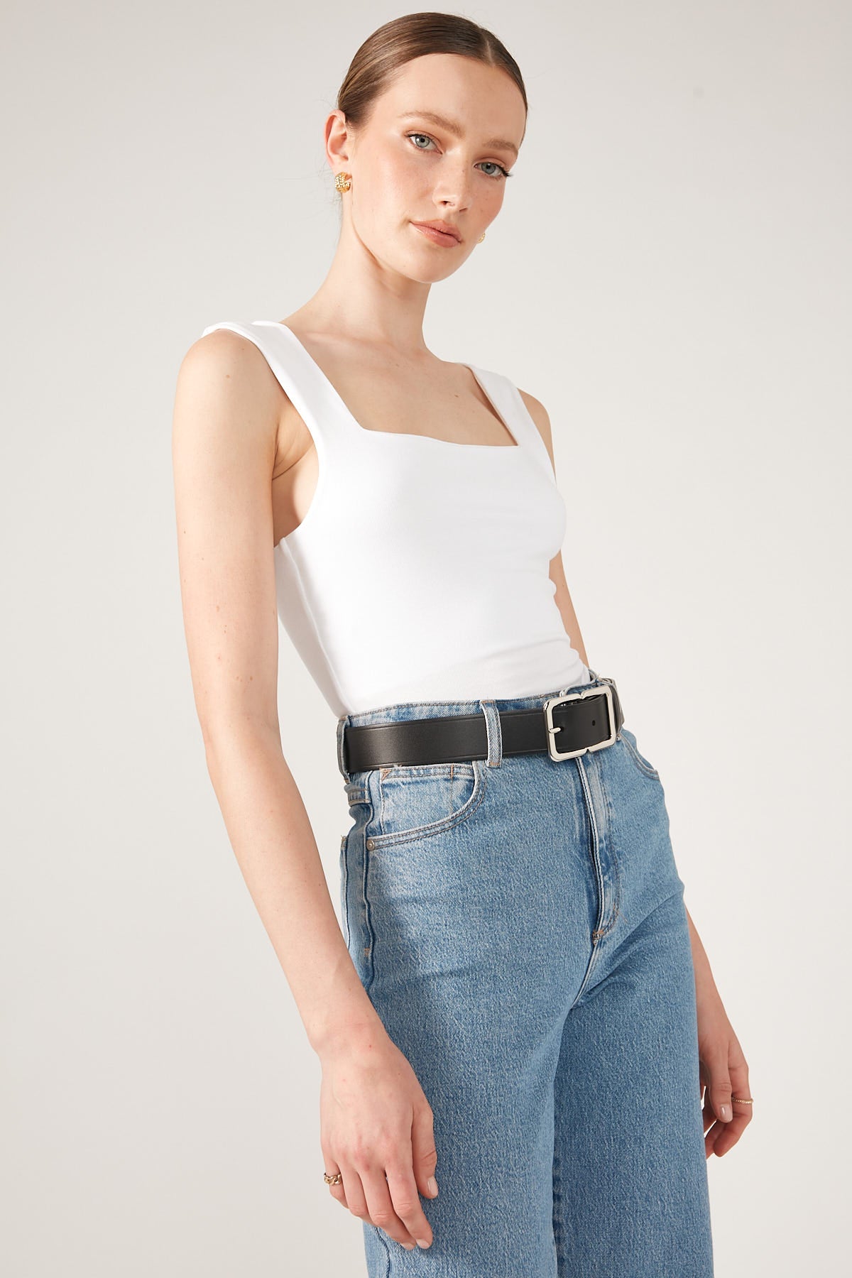 Nakedvice The Miles Belt Black/Silver