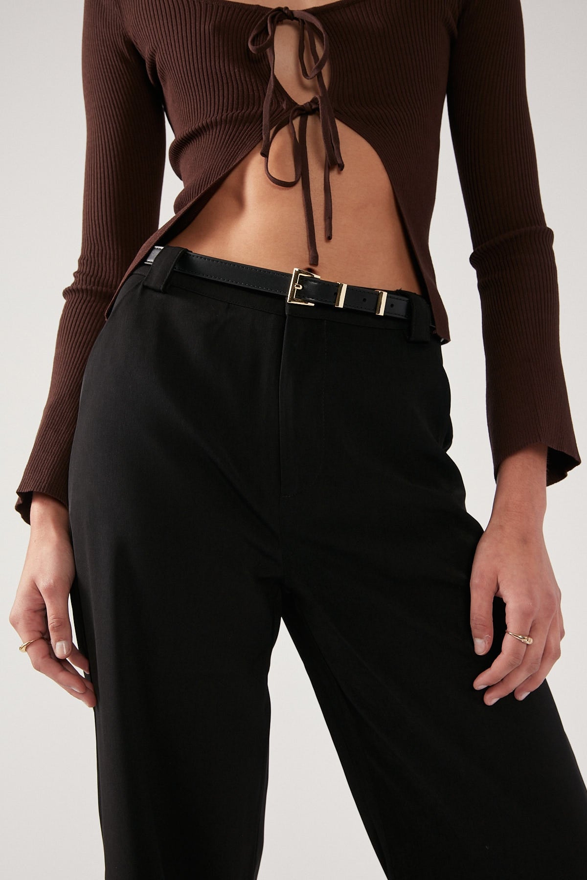 Nakedvice The Aya Belt Black/Gold