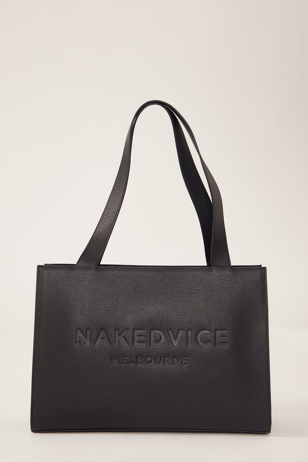 Nakedvice The Jemima Tote Embossed Black/Silver