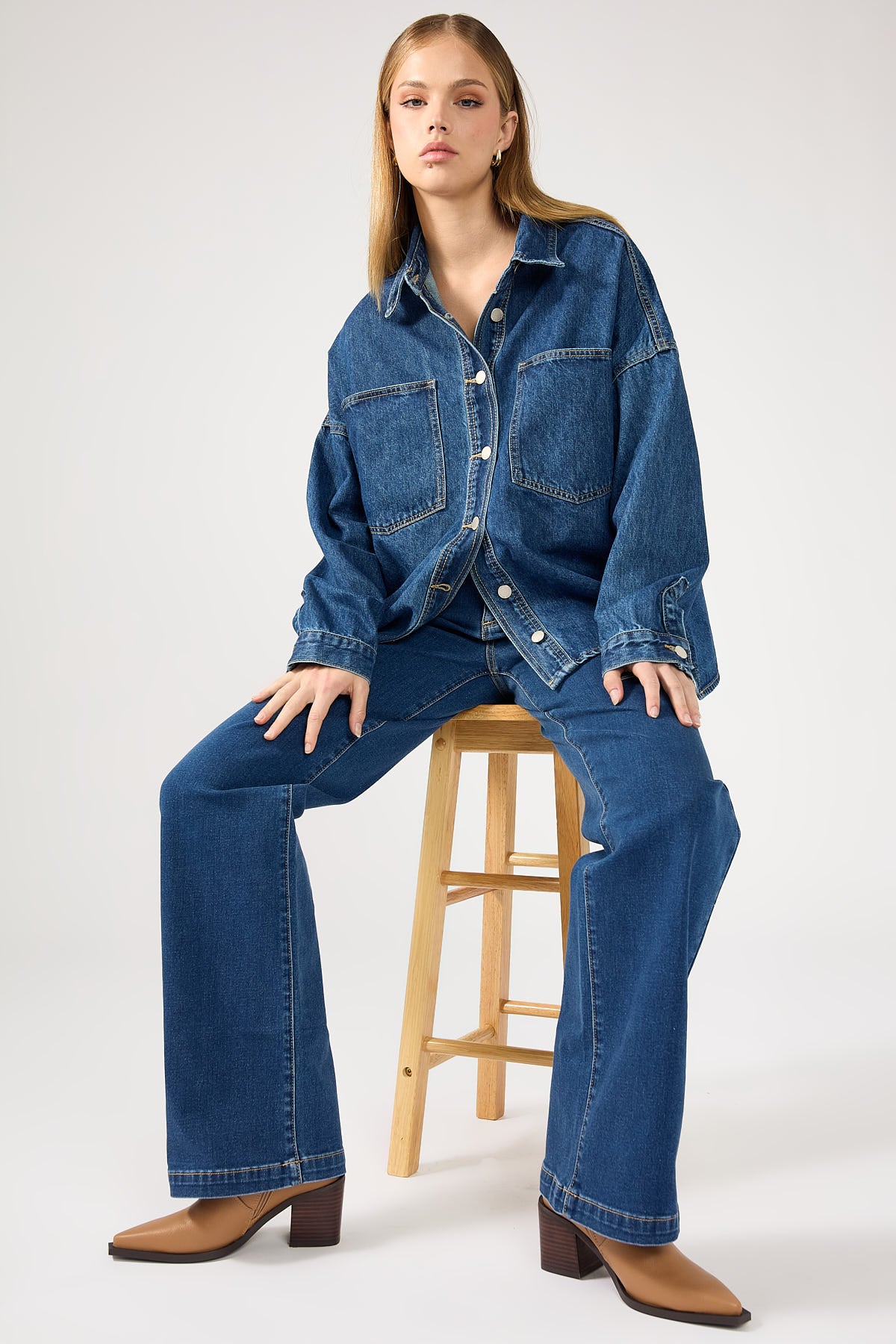 Abrand A 94 High Waisted Wide Jean Ruth