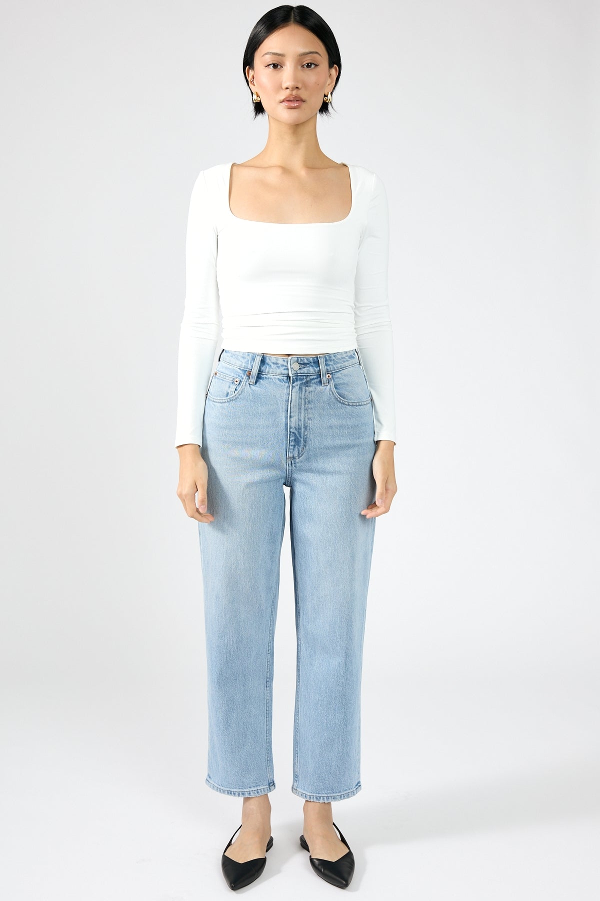 Lee High Straight Crop Astra Fade