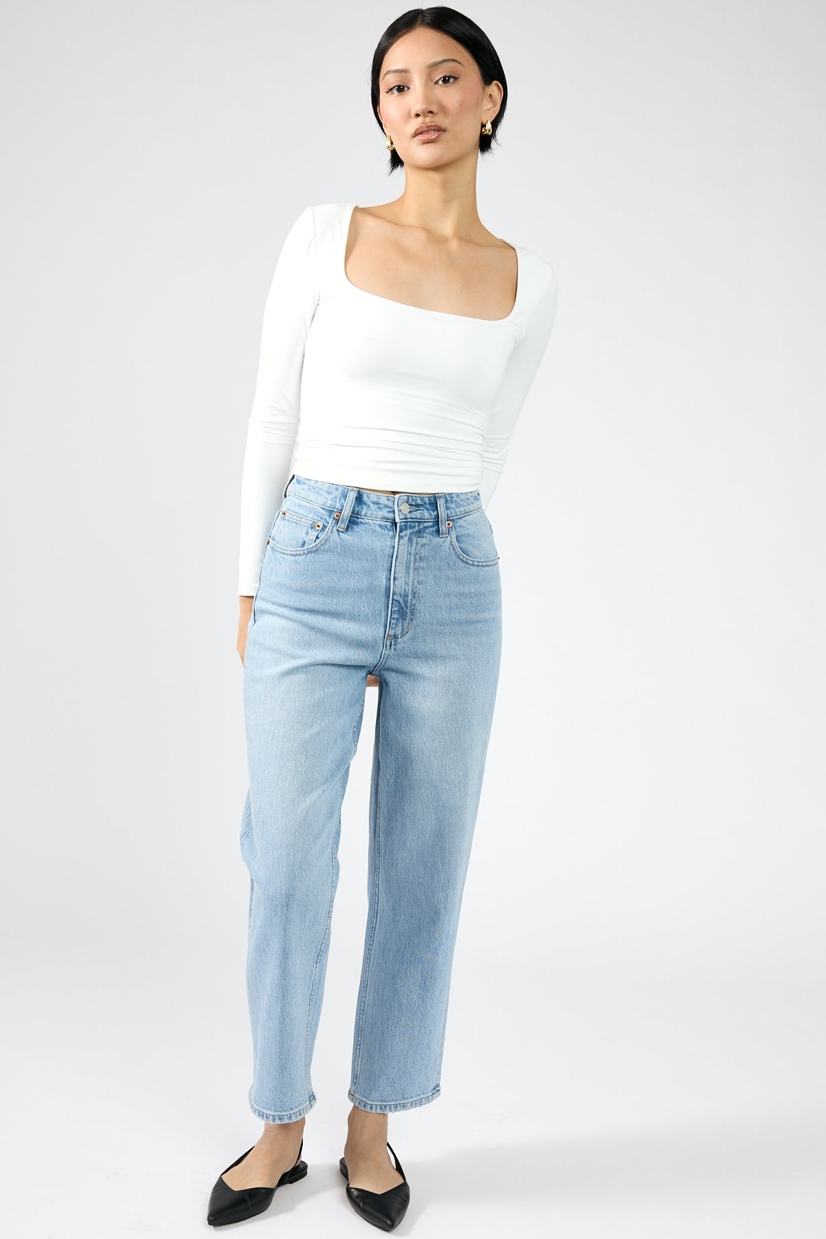 Lee High Straight Crop Astra Fade