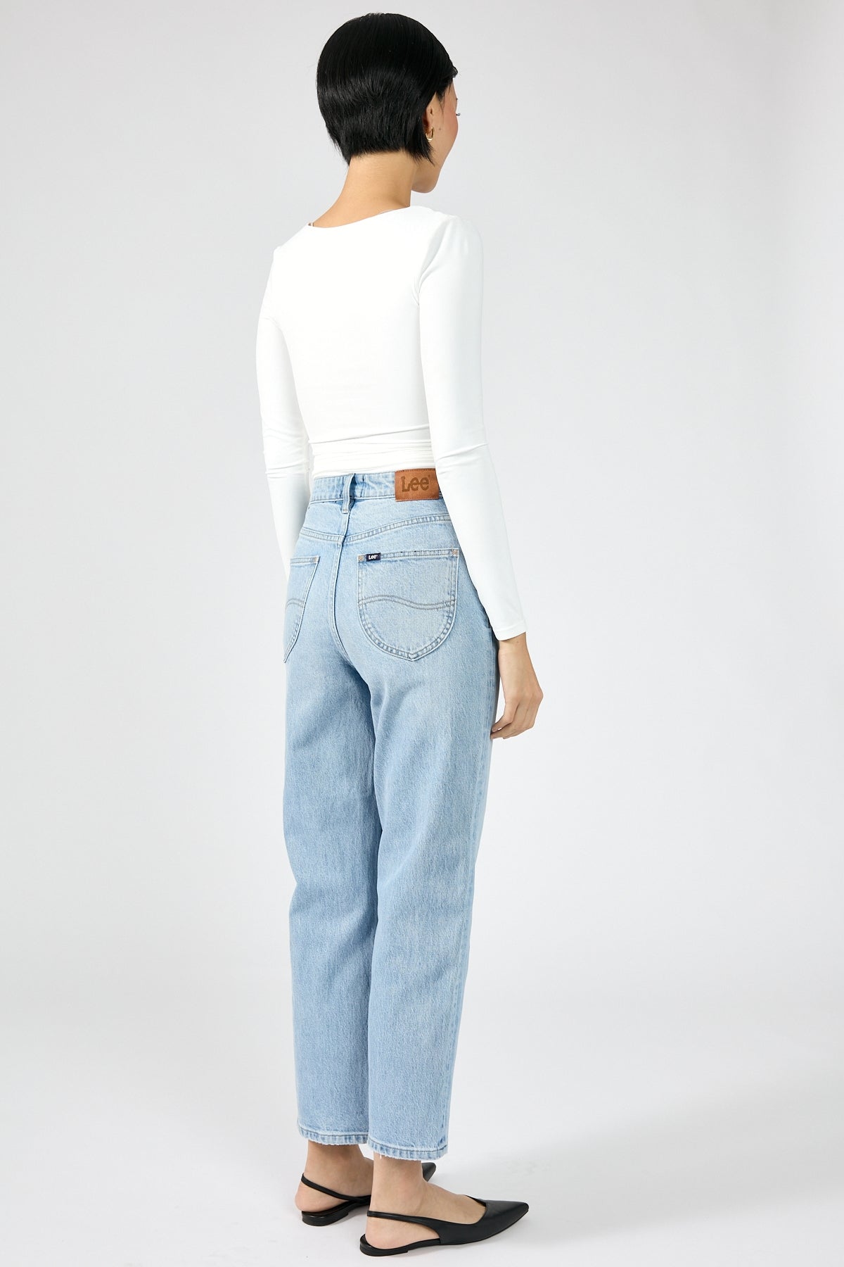 Lee High Straight Crop Astra Fade