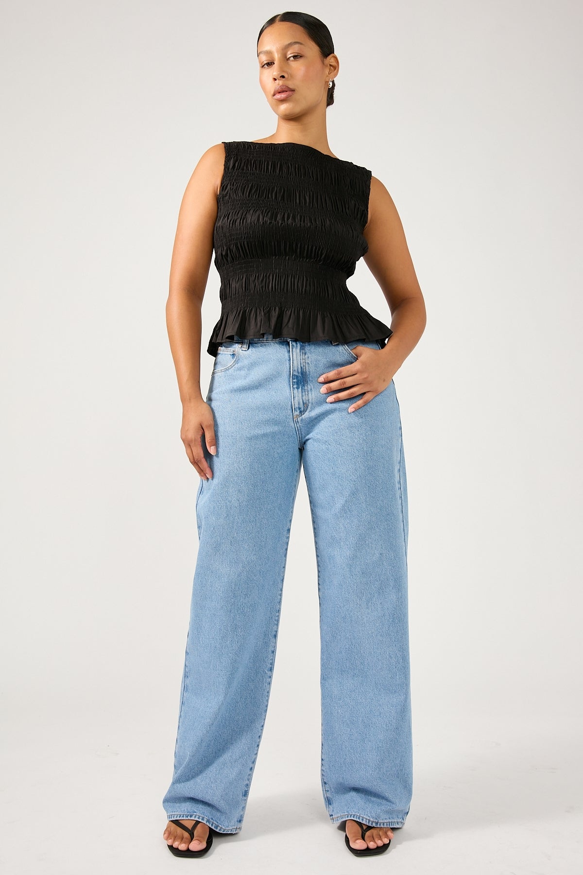 Abrand 95 Mid Rise Baggy Jean Gigi Gigi