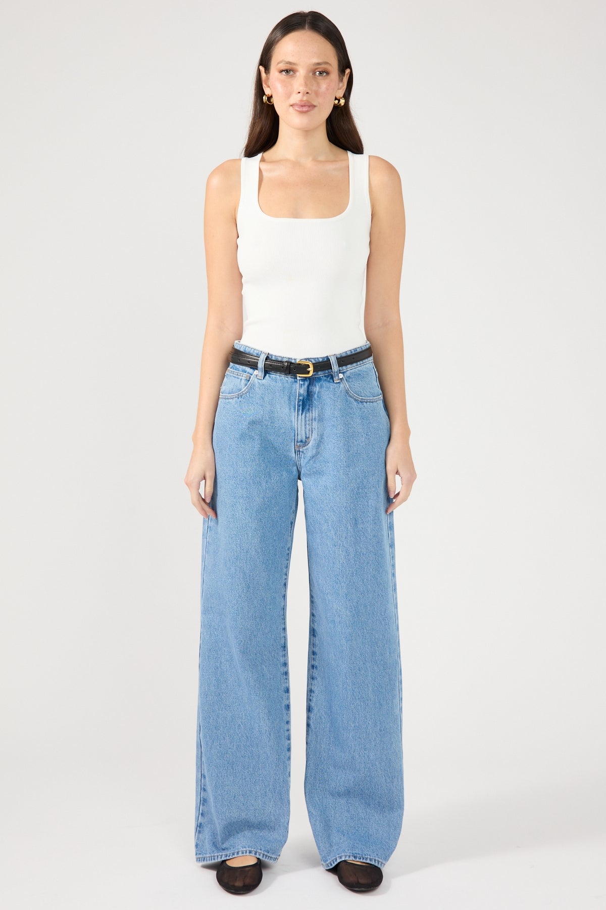Abrand 95 Mid Rise Baggy Jean Gigi Gigi
