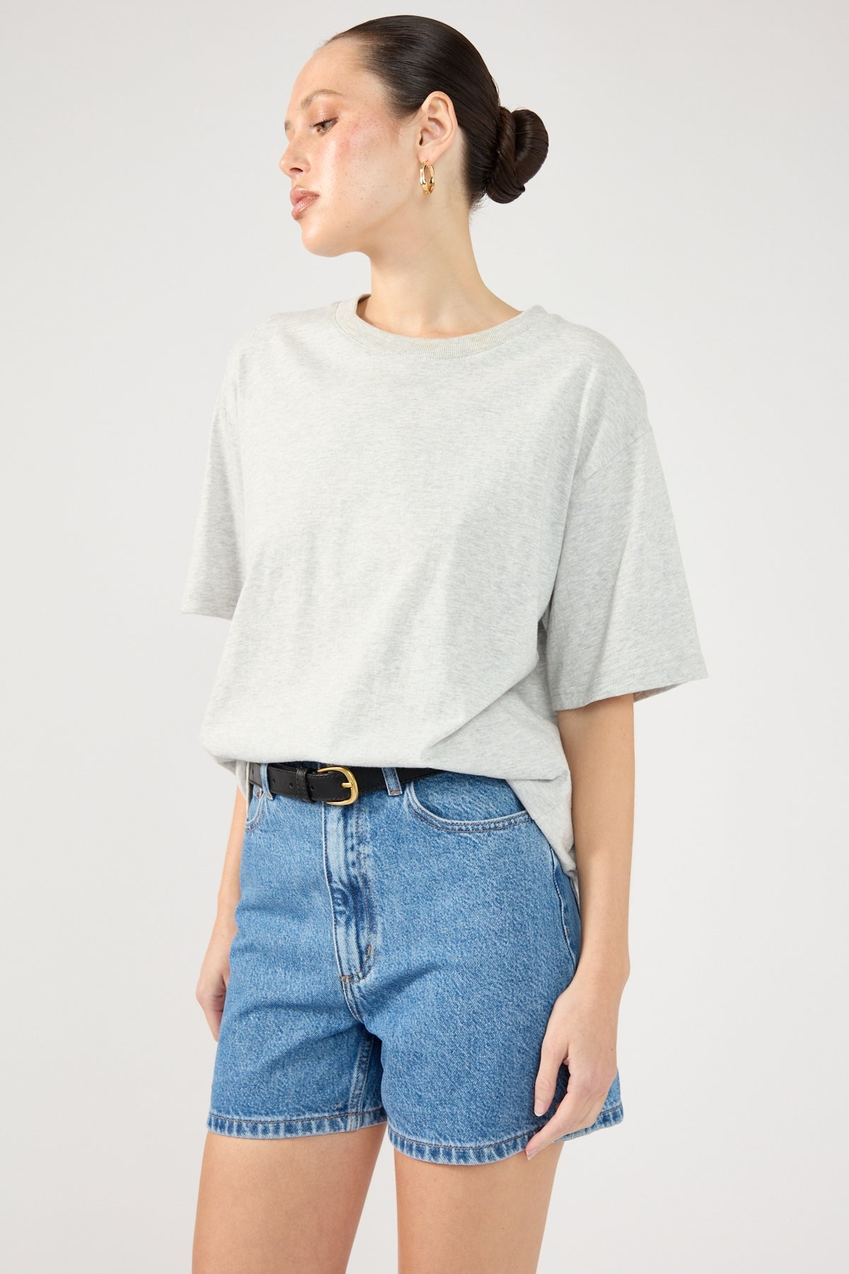 Lee High Moms Short Bold Blue