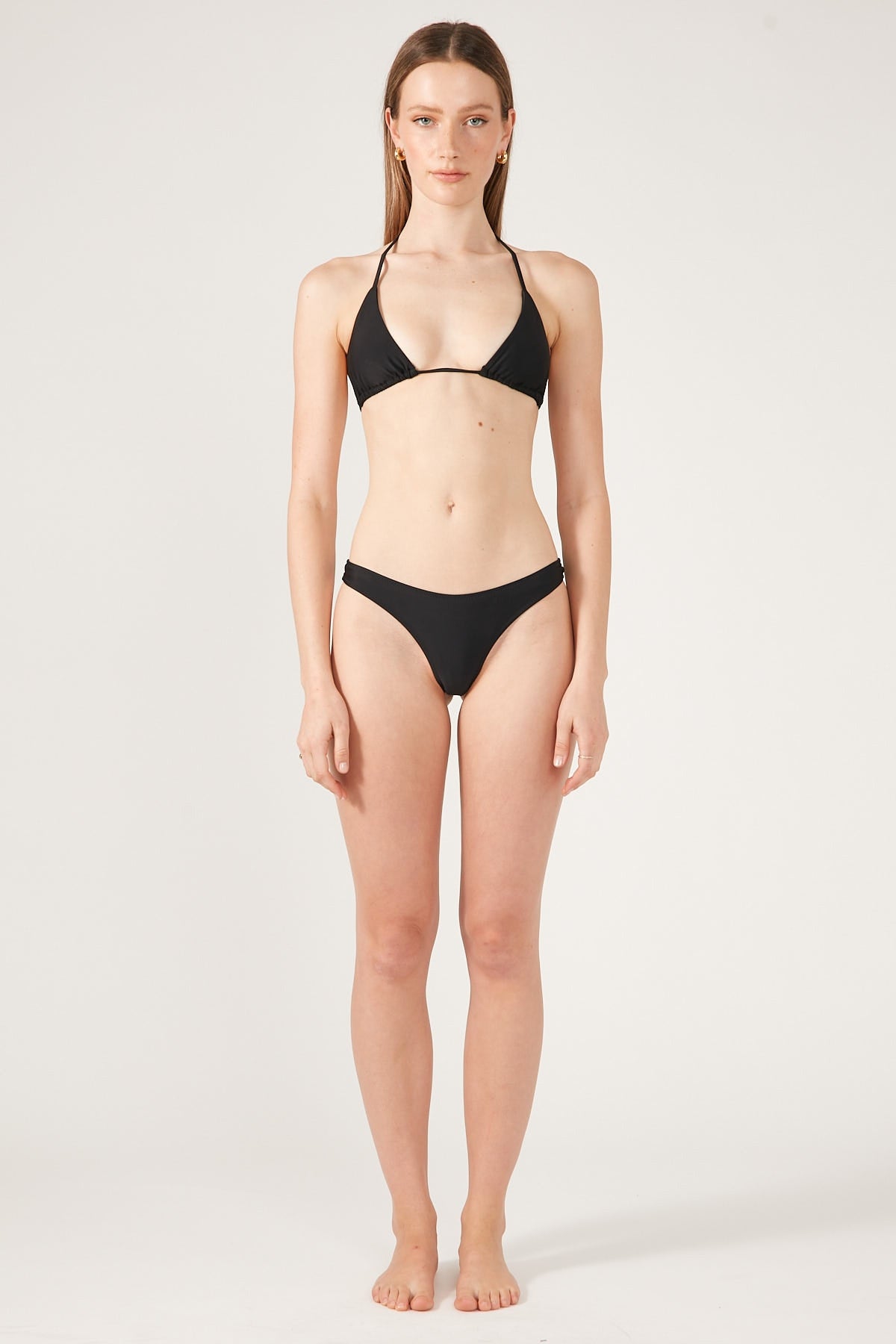 Perfect Stranger Essential Bikini Top Black