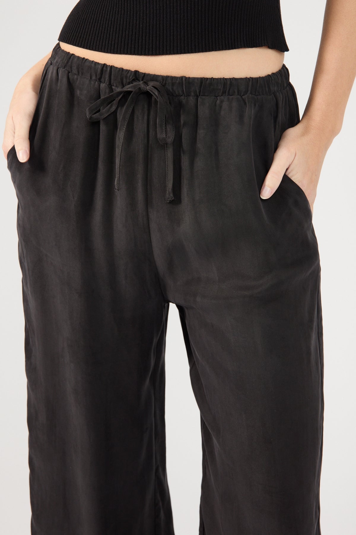 Perfect Stranger Ace Cupro Pant Black