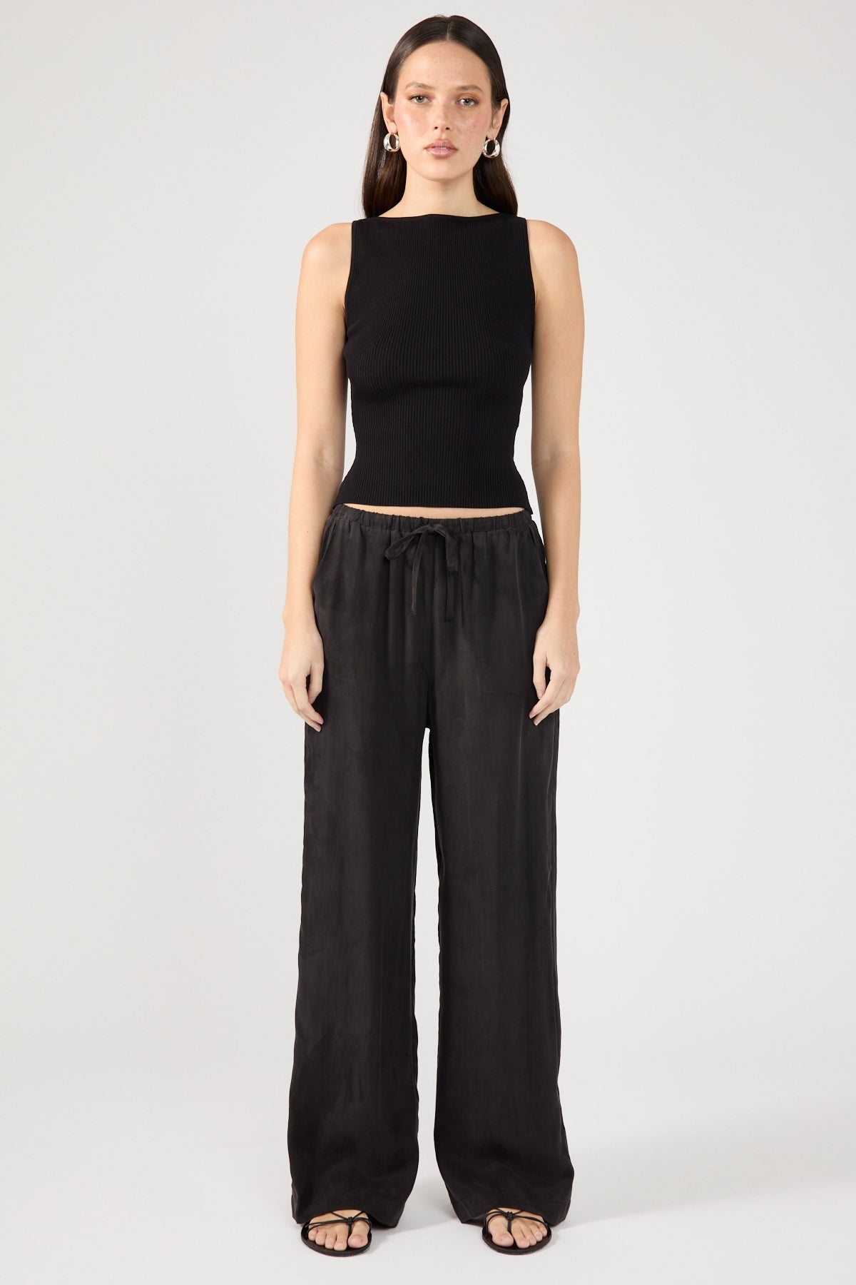 Perfect Stranger Ace Cupro Pant Black