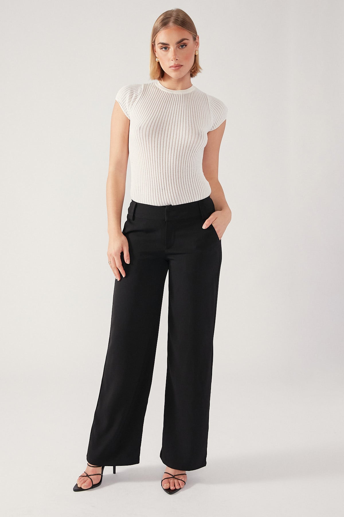 Perfect Stranger Coco Low Rise Pant Black