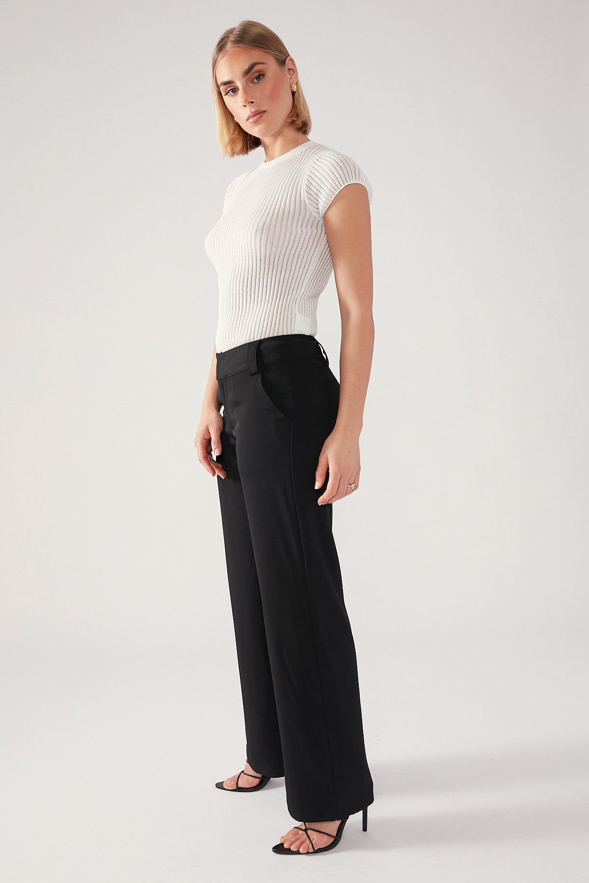 Perfect Stranger Coco Low Rise Pant Black