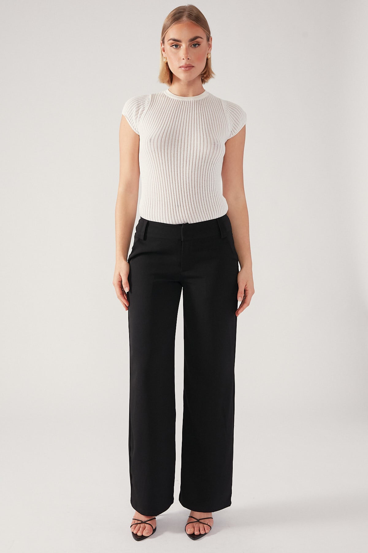 Perfect Stranger Coco Low Rise Pant Black