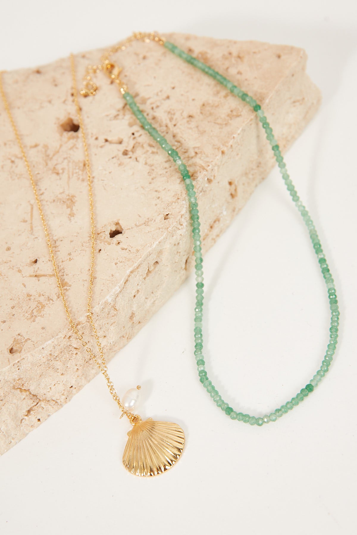 Perfect Stranger Palermo Necklace 2 Pack 18K Gold Plated