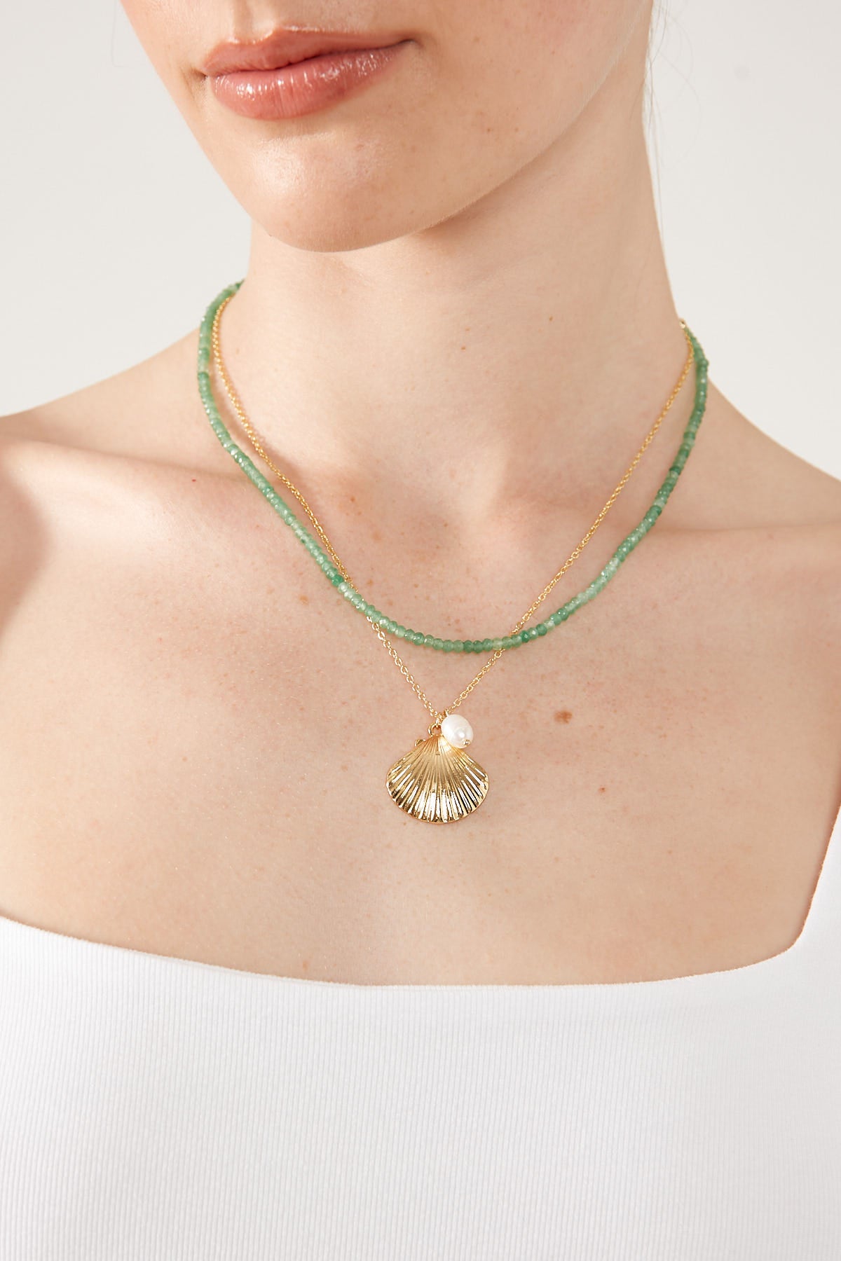 Perfect Stranger Palermo Necklace 2 Pack 18K Gold Plated
