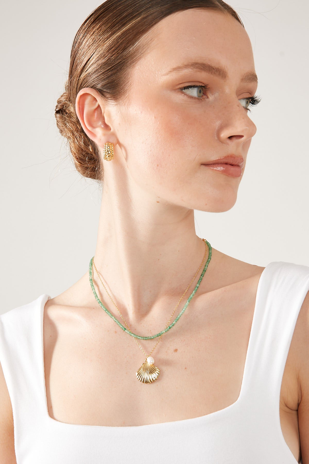 Perfect Stranger Palermo Necklace 2 Pack 18K Gold Plated