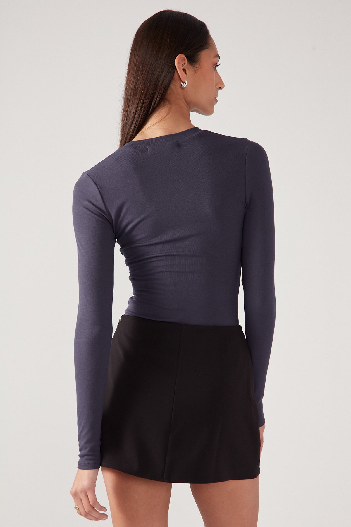 Perfect Stranger Sola Wrap Skirt Black