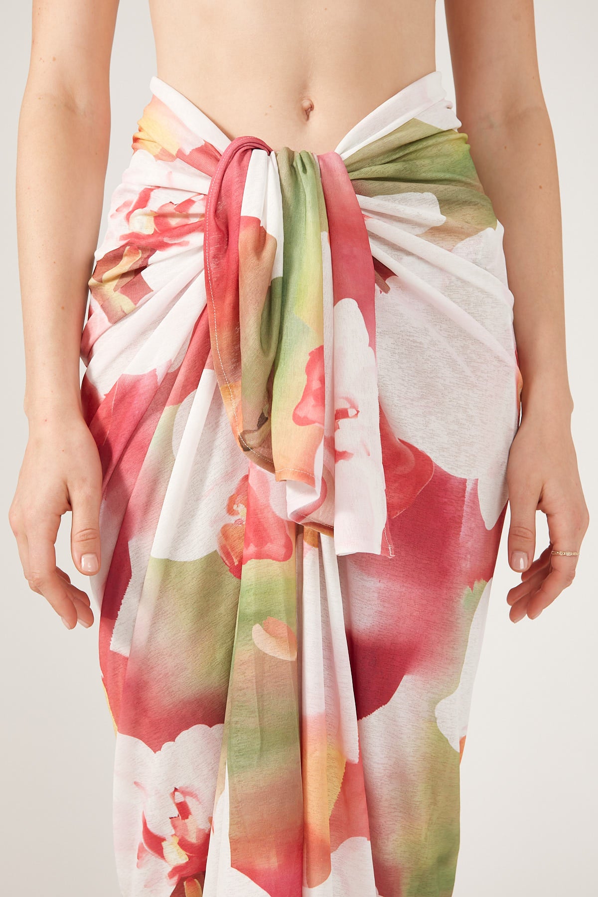 Perfect Stranger Dominique Elissa Orchid Oasis Scarf Multi