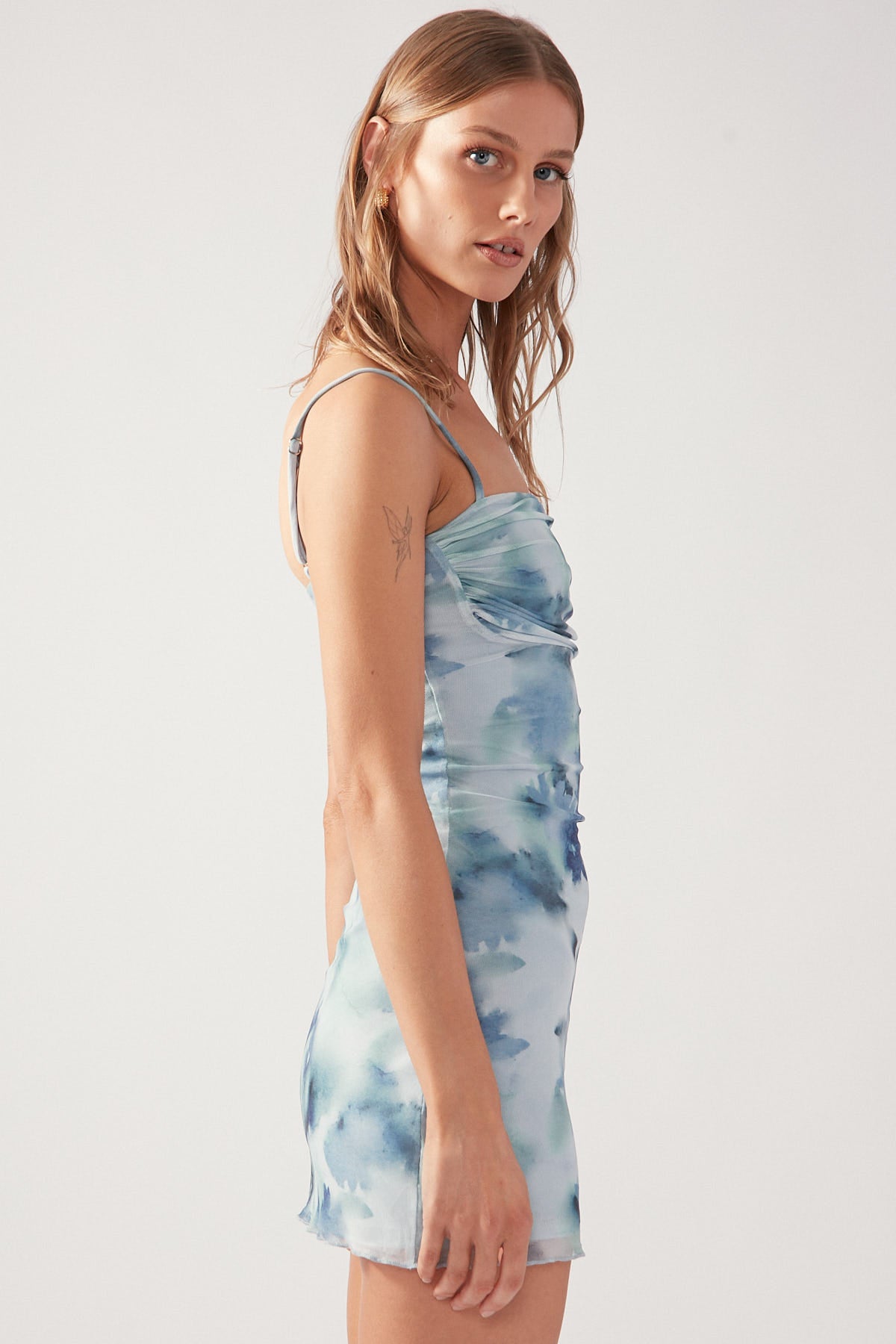 Perfect Stranger Celestial Bloom Mini Dress Multi