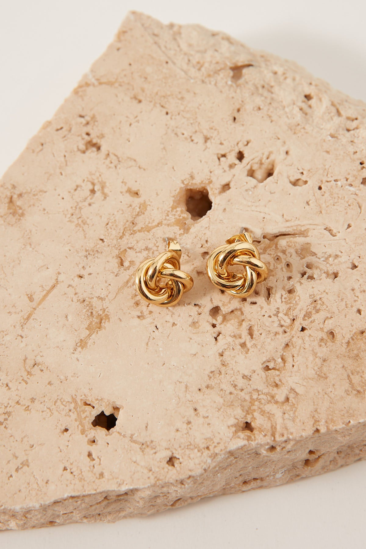Perfect Stranger Alchemy Knot Earring 18k Gold Plated 18K Gold Plated