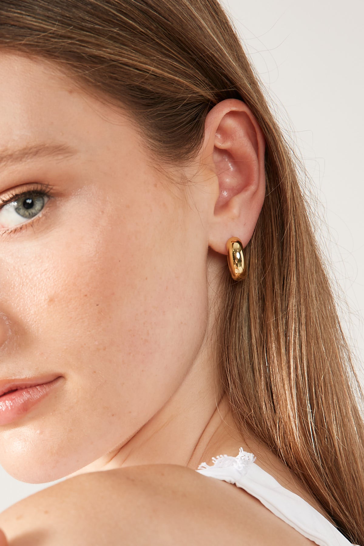 Perfect Stranger Bubble Earring 18k Gold Plated 18K Gold Plated
