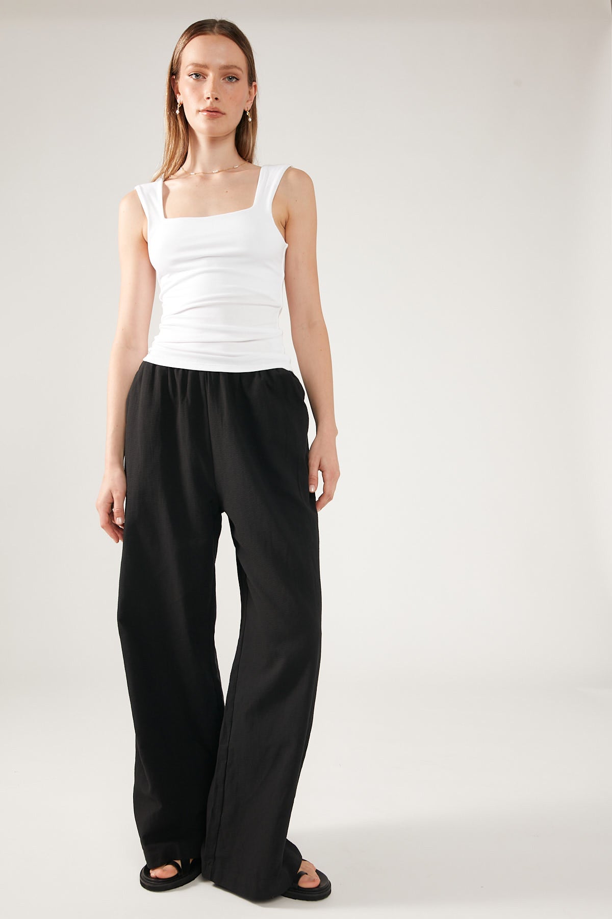 Perfect Stranger Mira Beach Pant Black