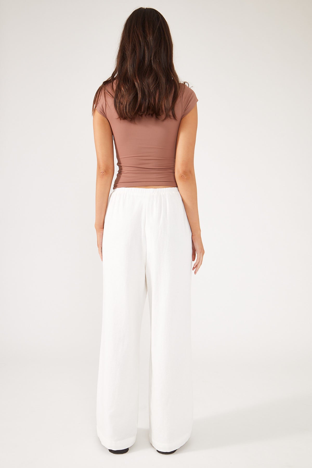 Perfect Stranger Mira Beach Pant White