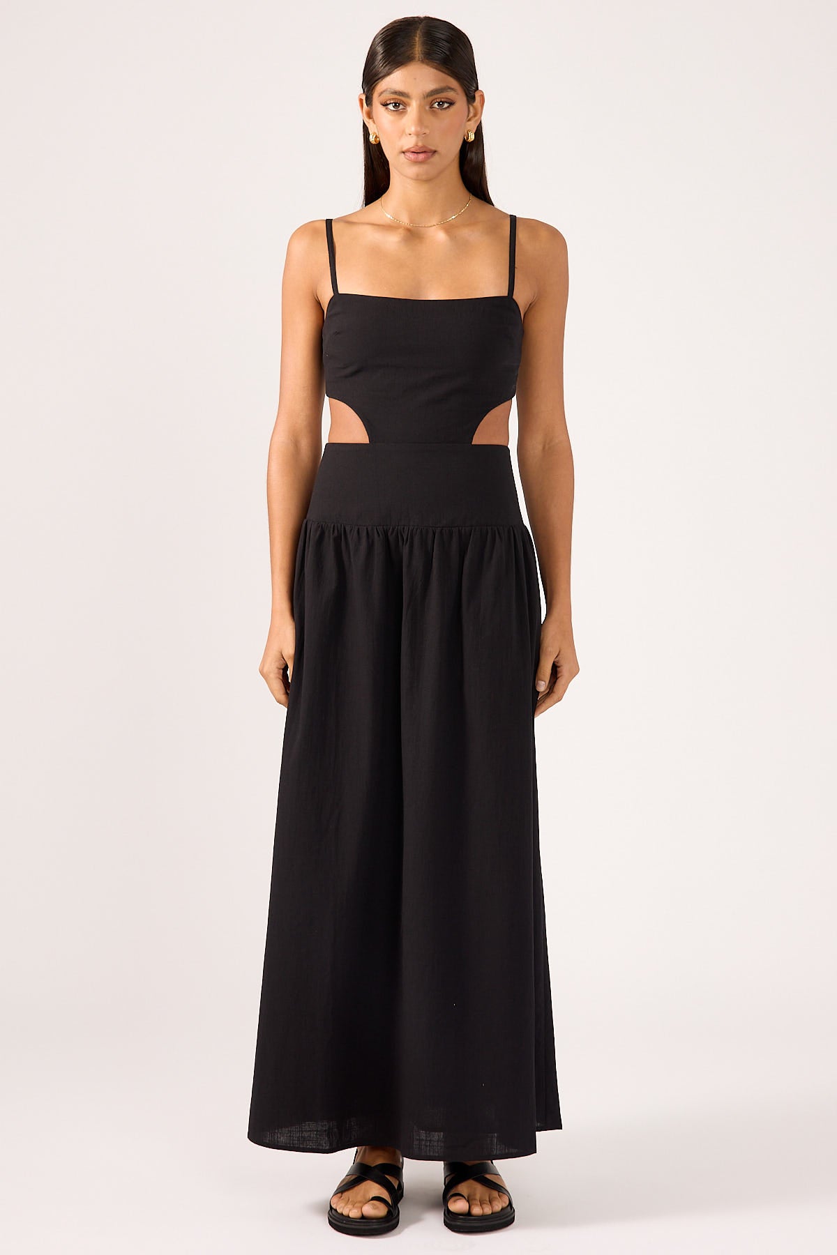Perfect Stranger Tawny Floret Midi Dress Coral