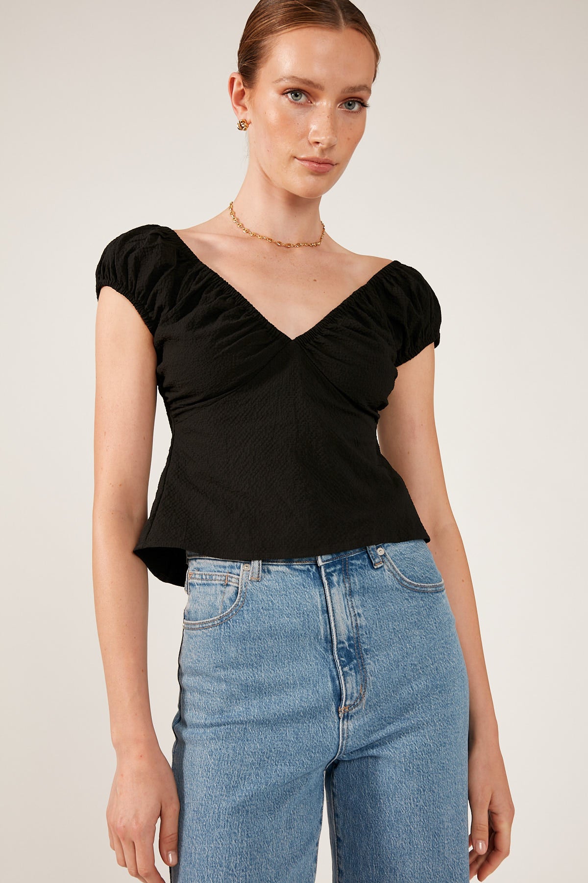 Perfect Stranger JULIETTE TOP Black