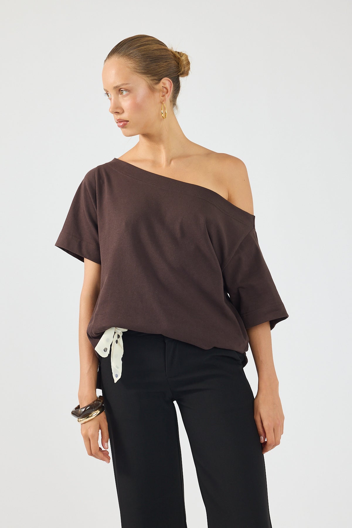 Perfect Stranger Cocona Low Rise Recycled Tailored Pant Black