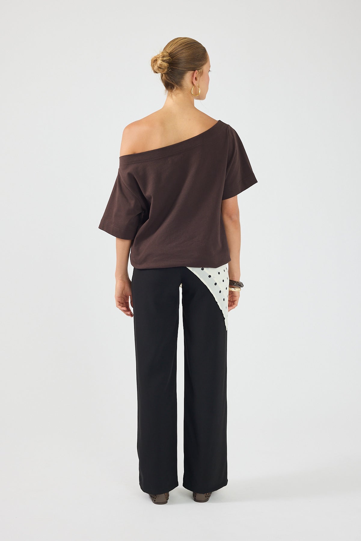 Perfect Stranger Cocona Low Rise Recycled Tailored Pant Black