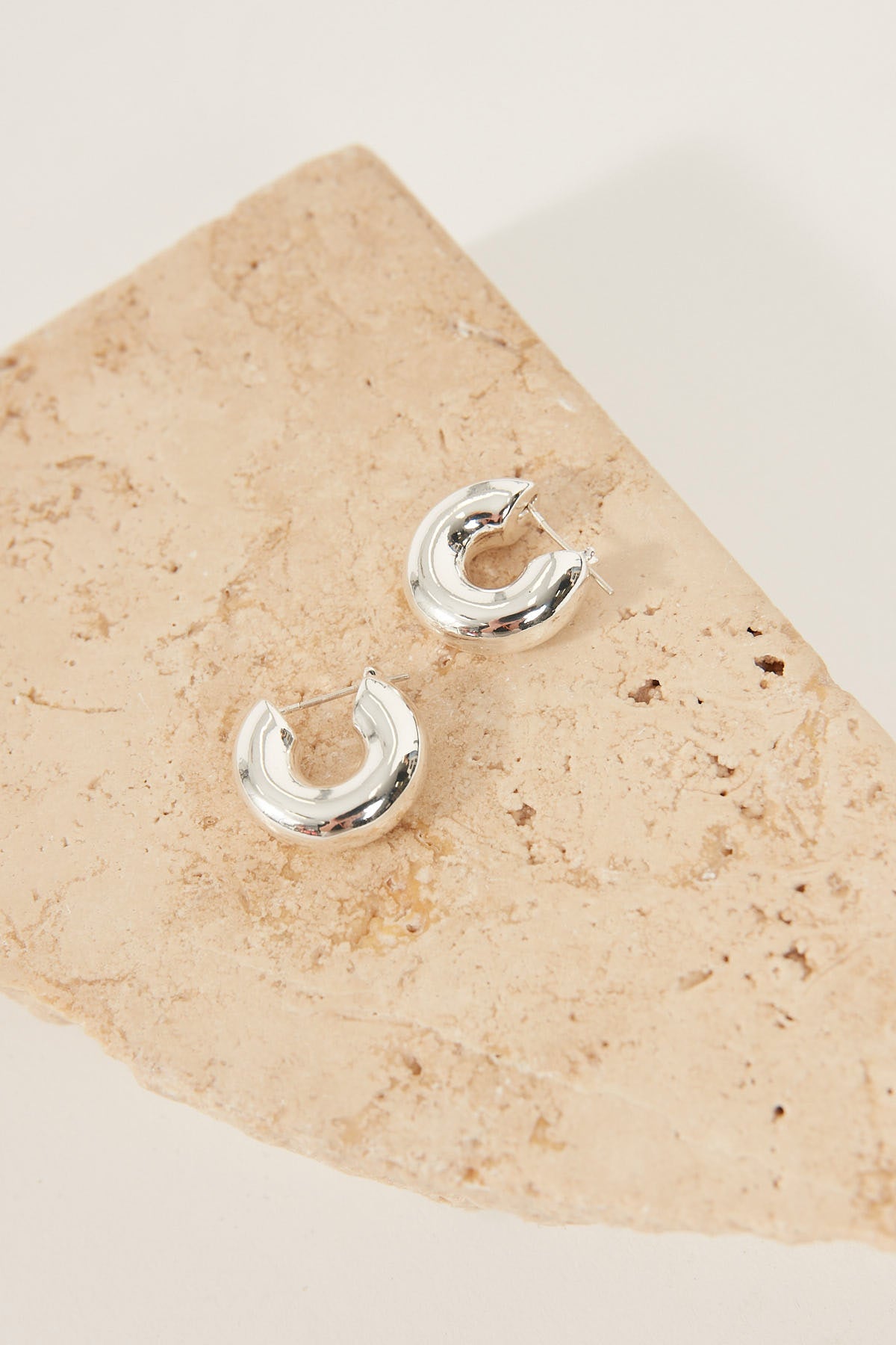 Perfect Stranger Bubble Earrings Sterling Silver Plated