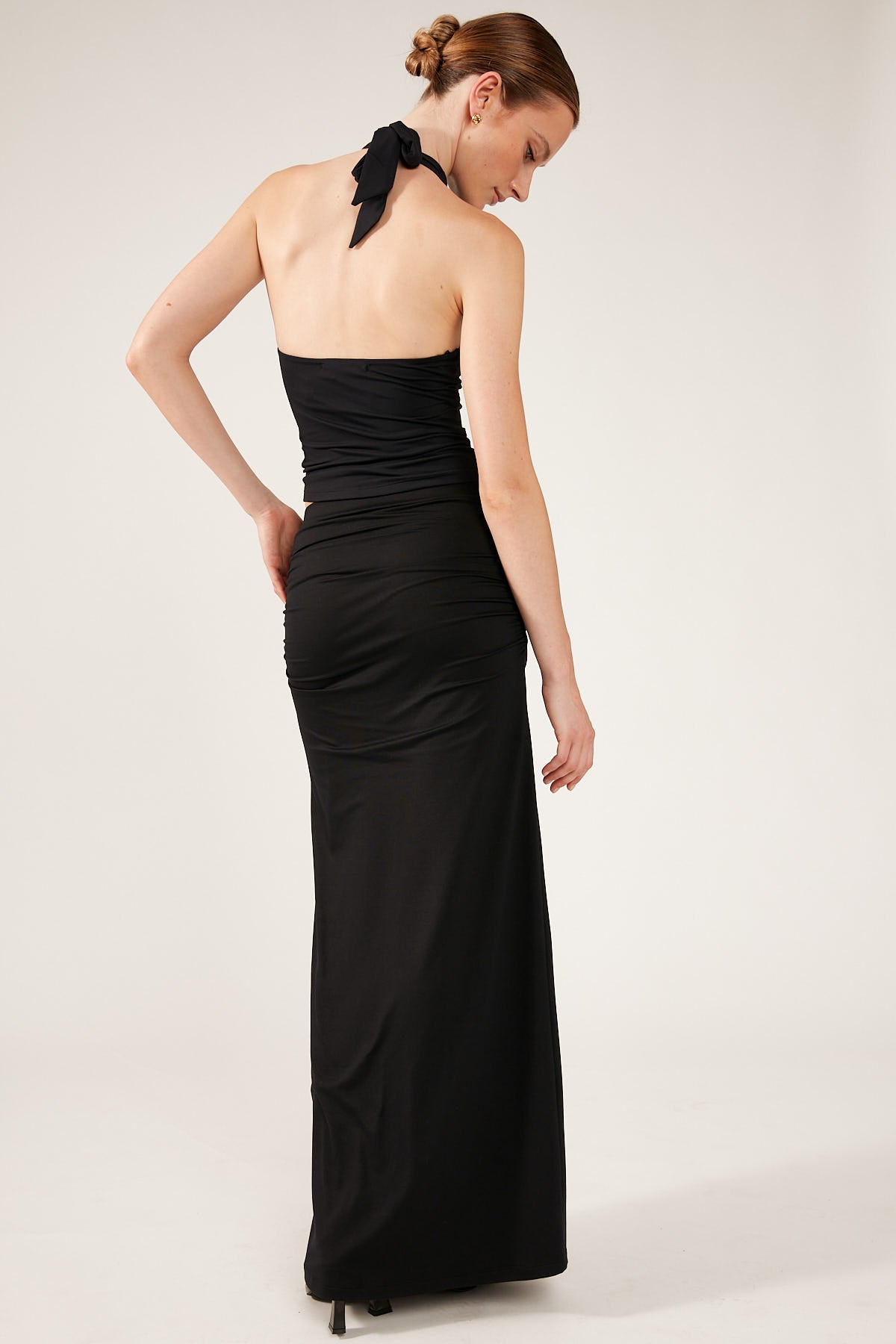 Perfect Stranger Cora Midi Skirt Black