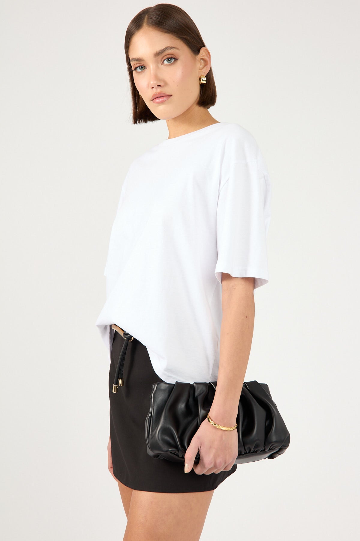 Perfect Stranger My Go To Mini Skirt Black