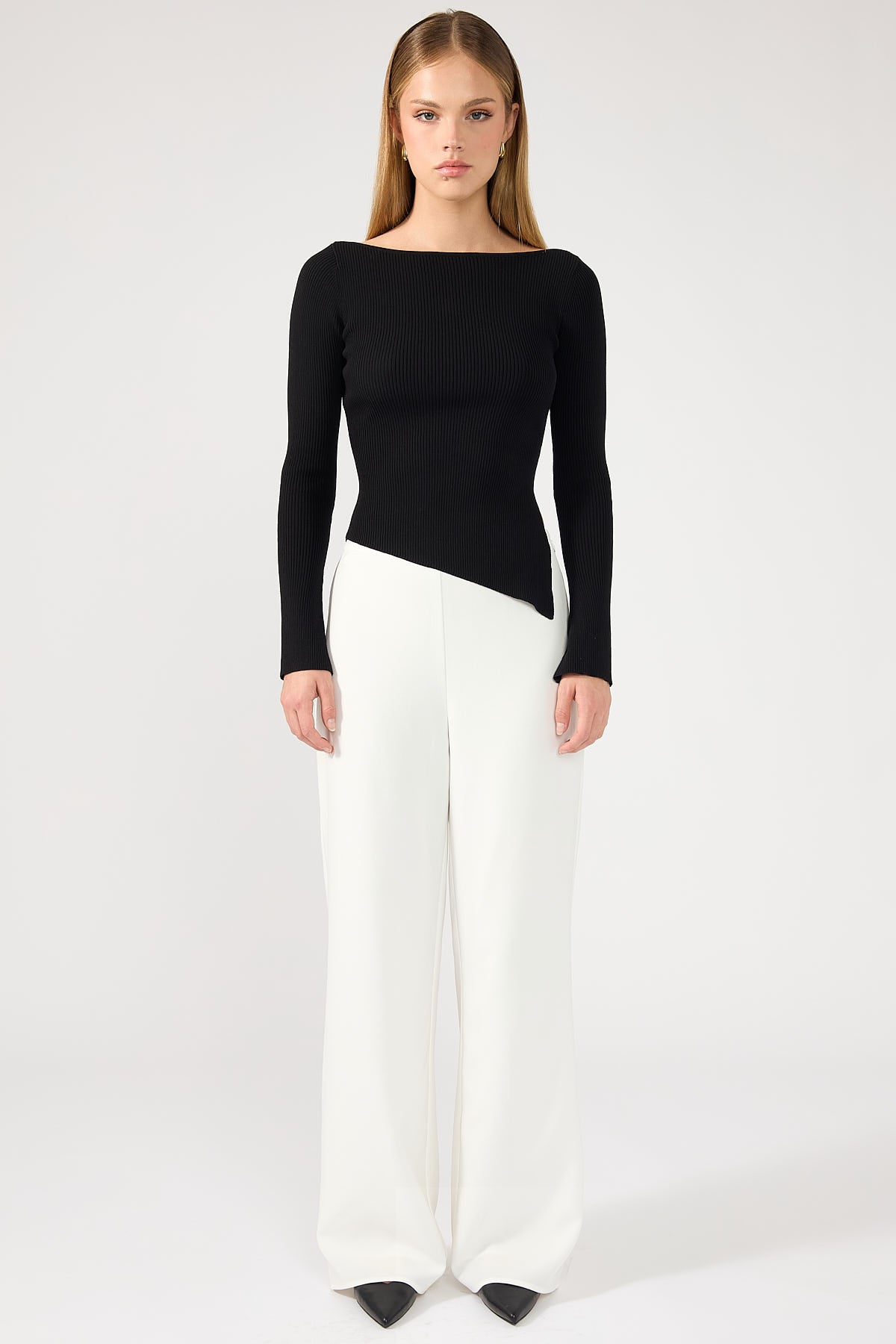 Perfect Stranger Lui High Rise Pant White