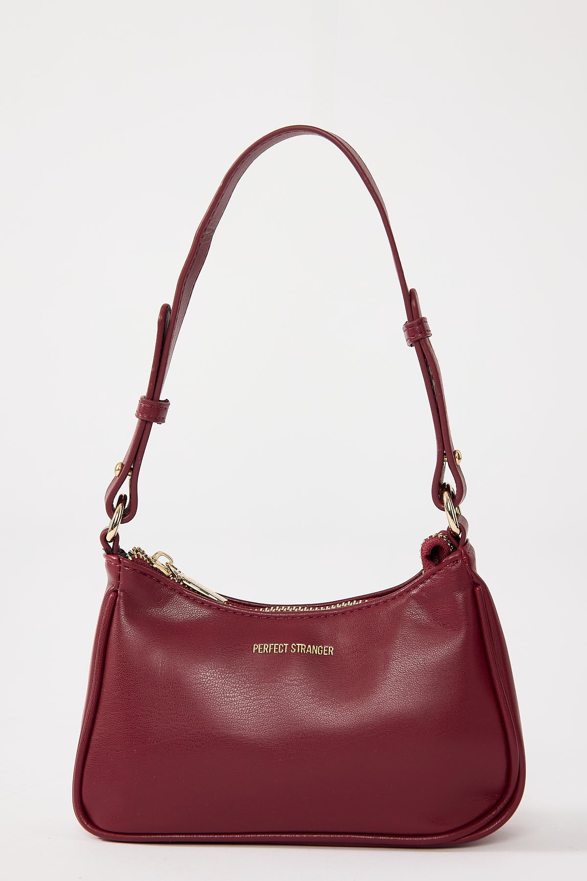 Perfect Stranger Mini Pochette Handbag Wine