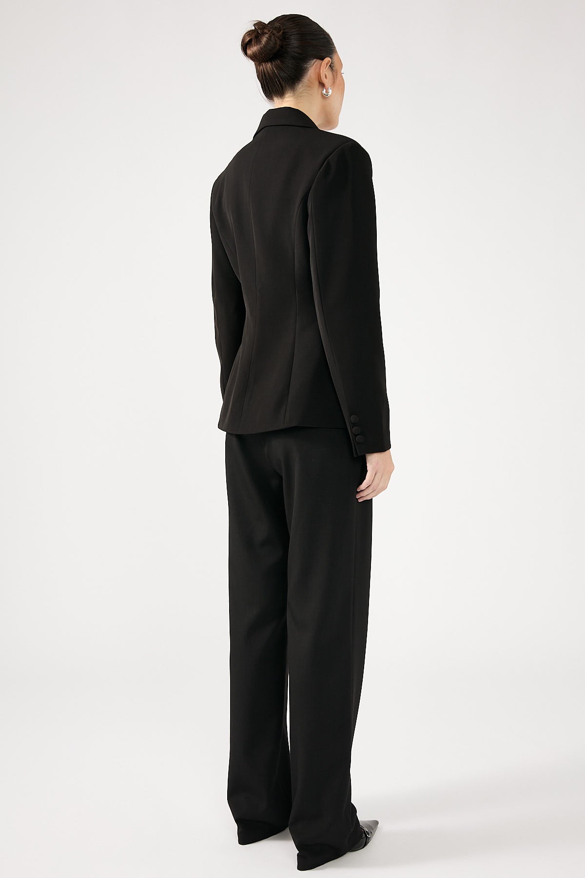 Perfect Stranger Pepper 90s Straight Leg Pant Black
