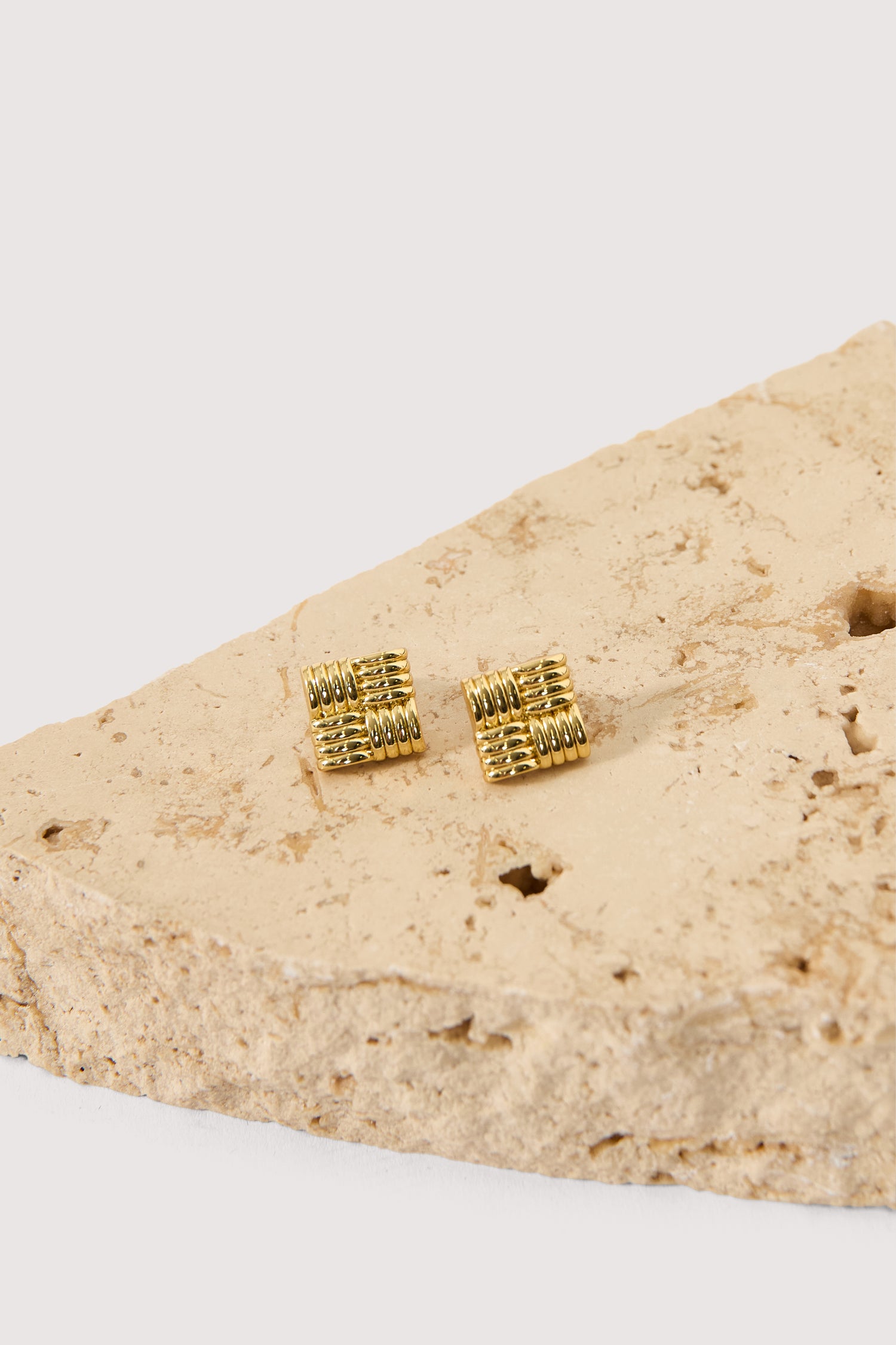 Perfect Stranger Kora Earrings 18k Gold Plated