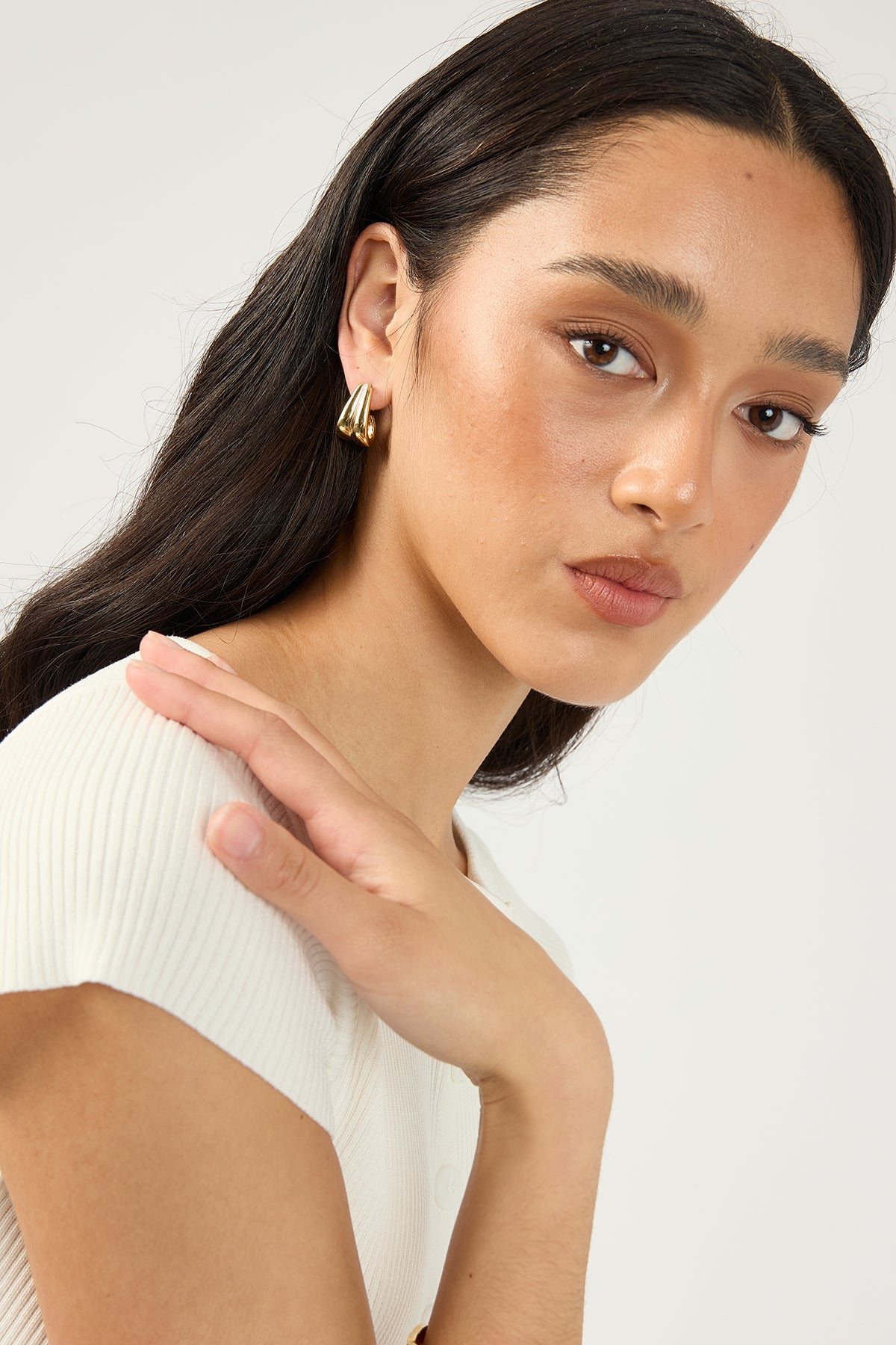 Perfect Stranger Selma Earrings 18k Gold Plated