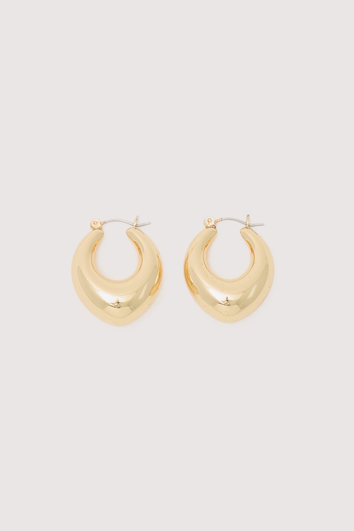 Perfect Stranger Scarlett Hoop Earrings Gold Plated