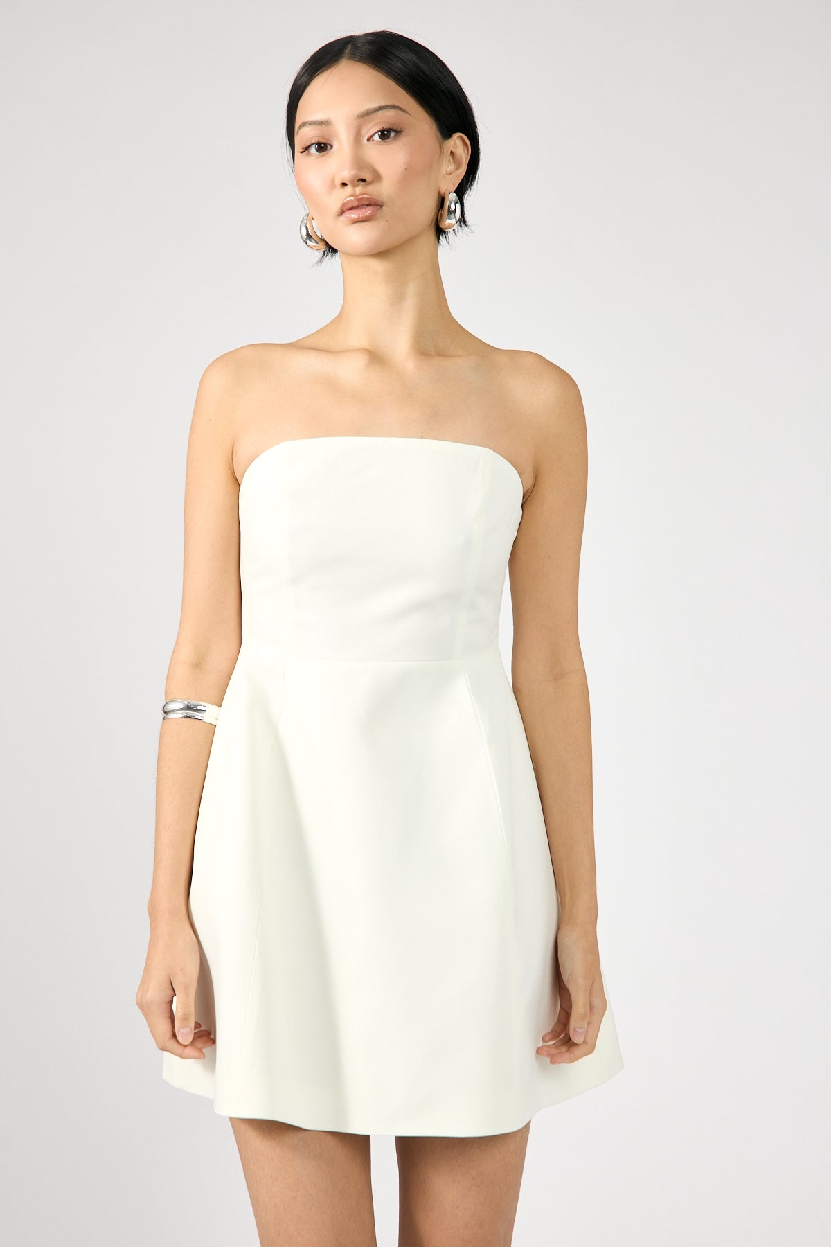 Bebe white dress online