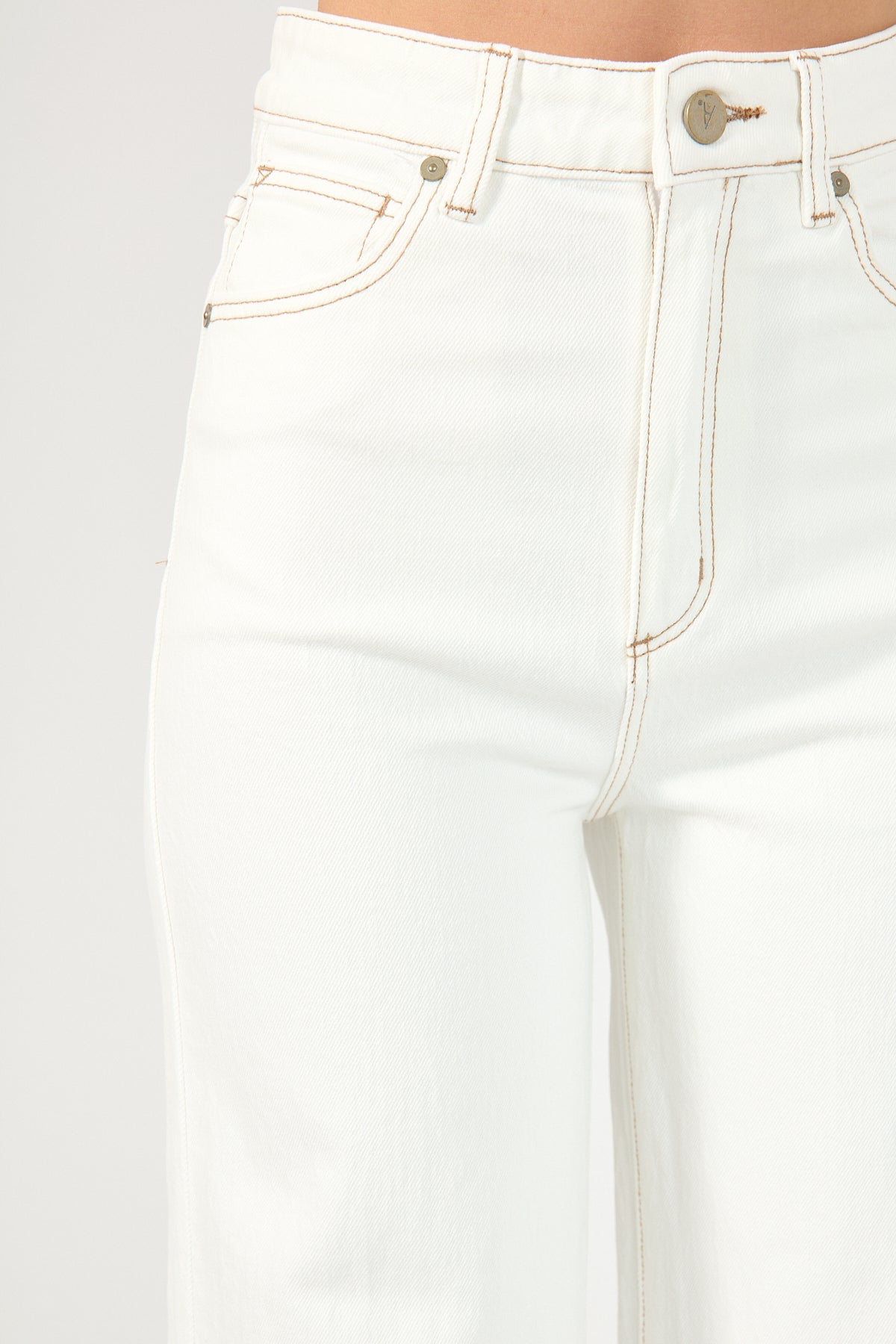 Abrand 94 High Wide Jean Coconut Coconut
