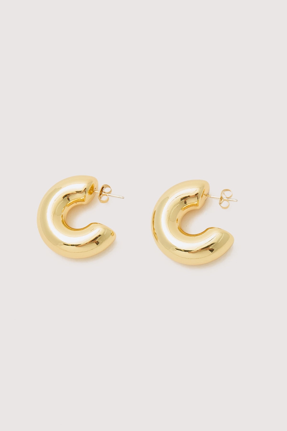Perfect Stranger Big Bubble Earrings 18K Gold