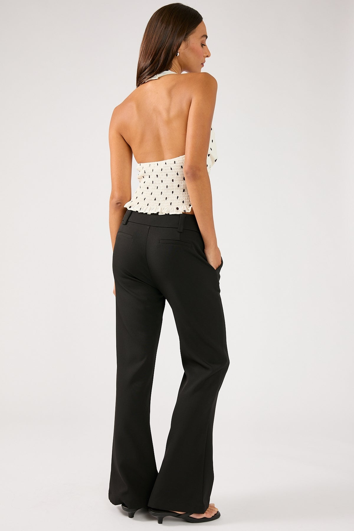 Perfect Stranger Romeo Bootcut Tailored Pant Black