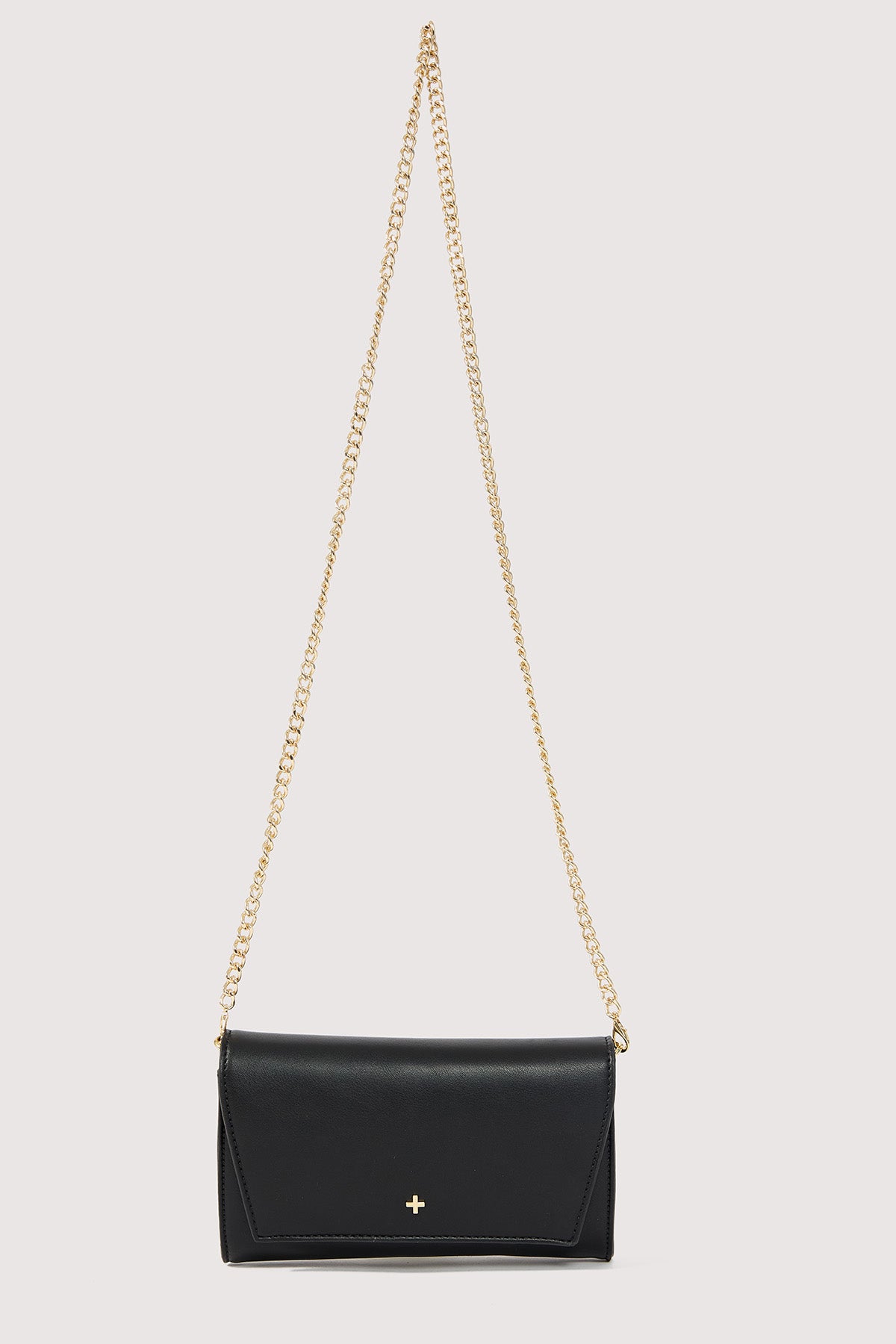Peta + Jain Posh Bag Black Smooth Gold