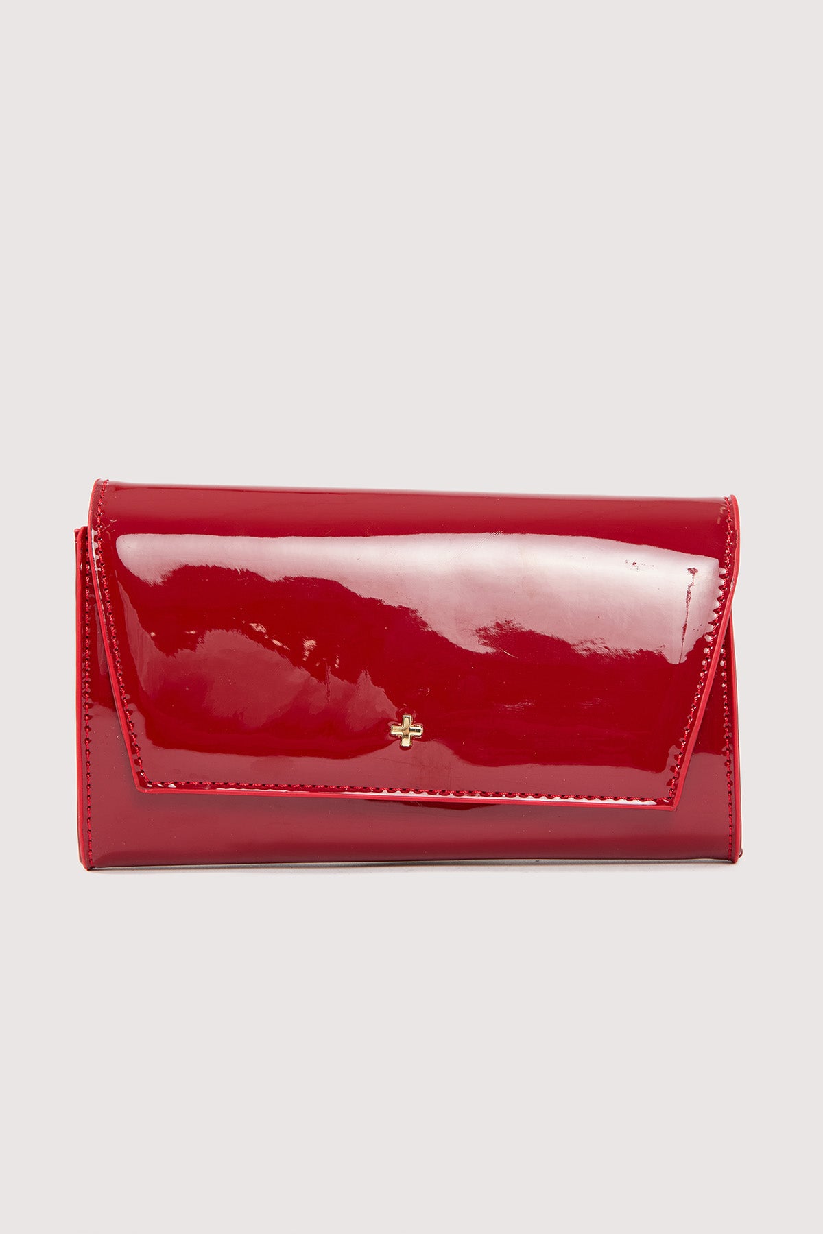 Peta + Jain Posh Bag Cherry Patent