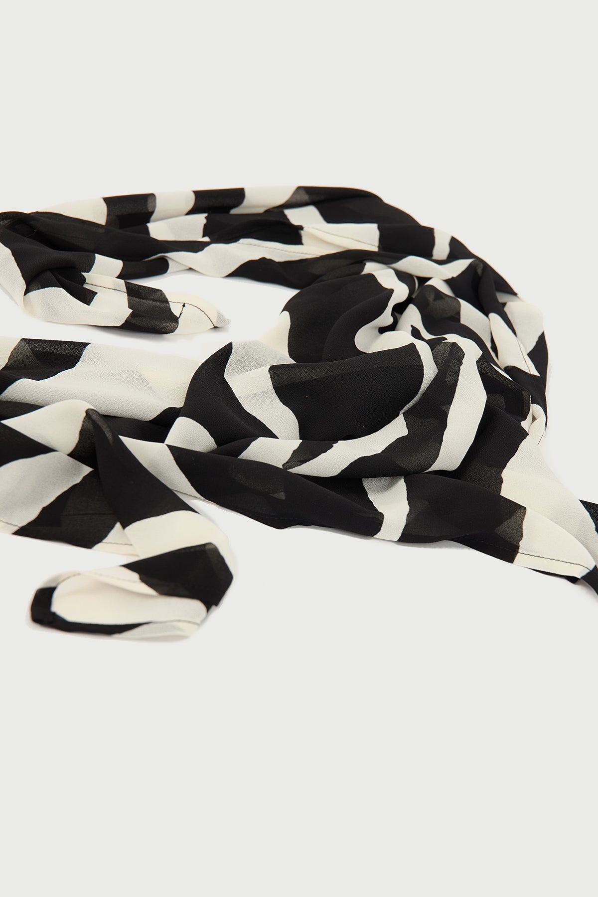 Perfect Stranger Zebby Recycled Scarf Zebra