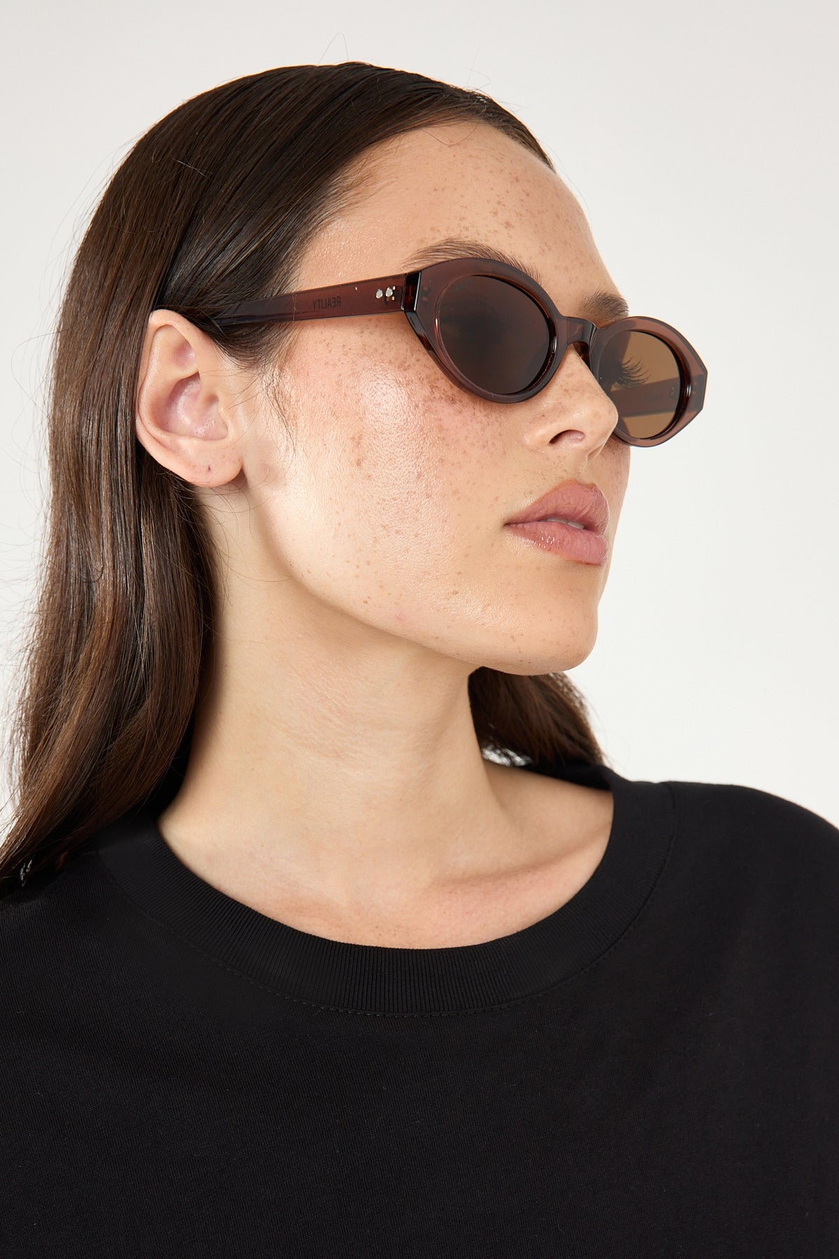 Reality Eyewear The Demi Mocca/Brown Lens