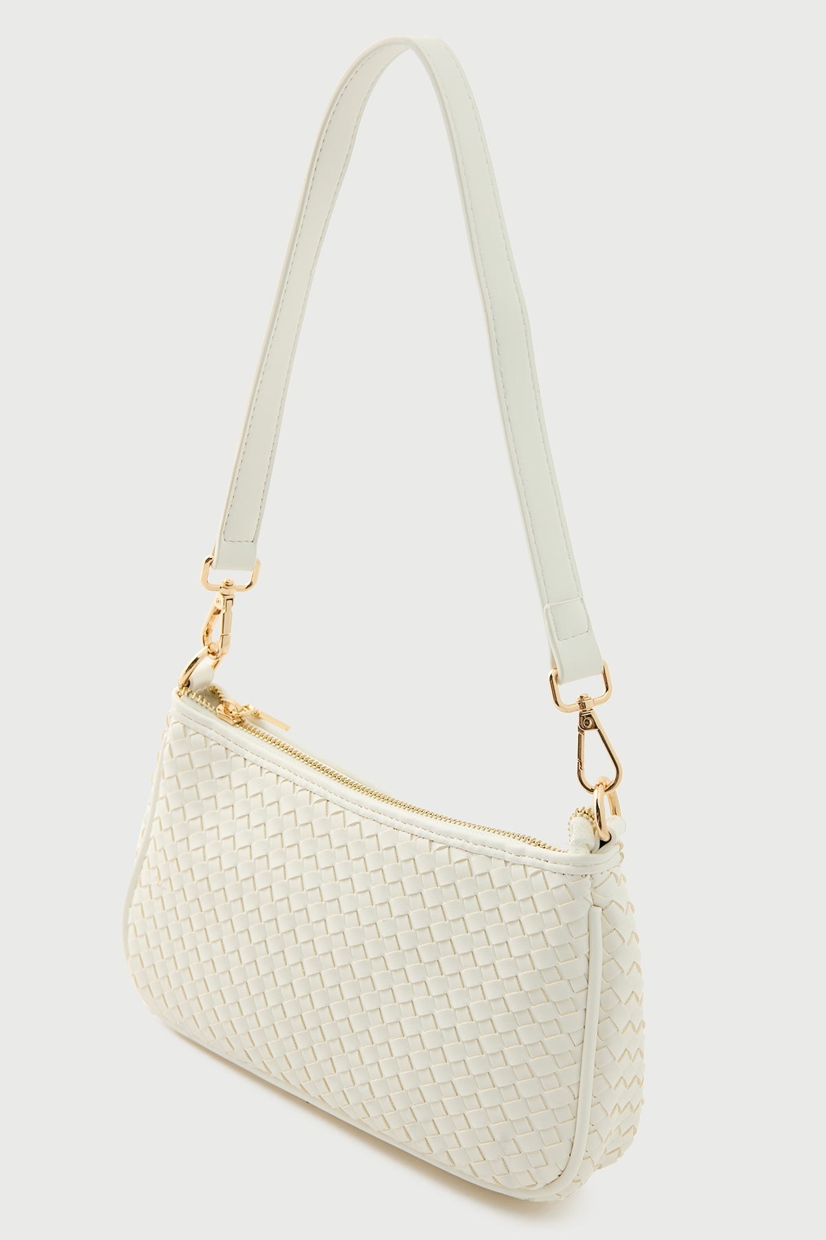 Perfect Stranger Monaco Woven Bag Cream