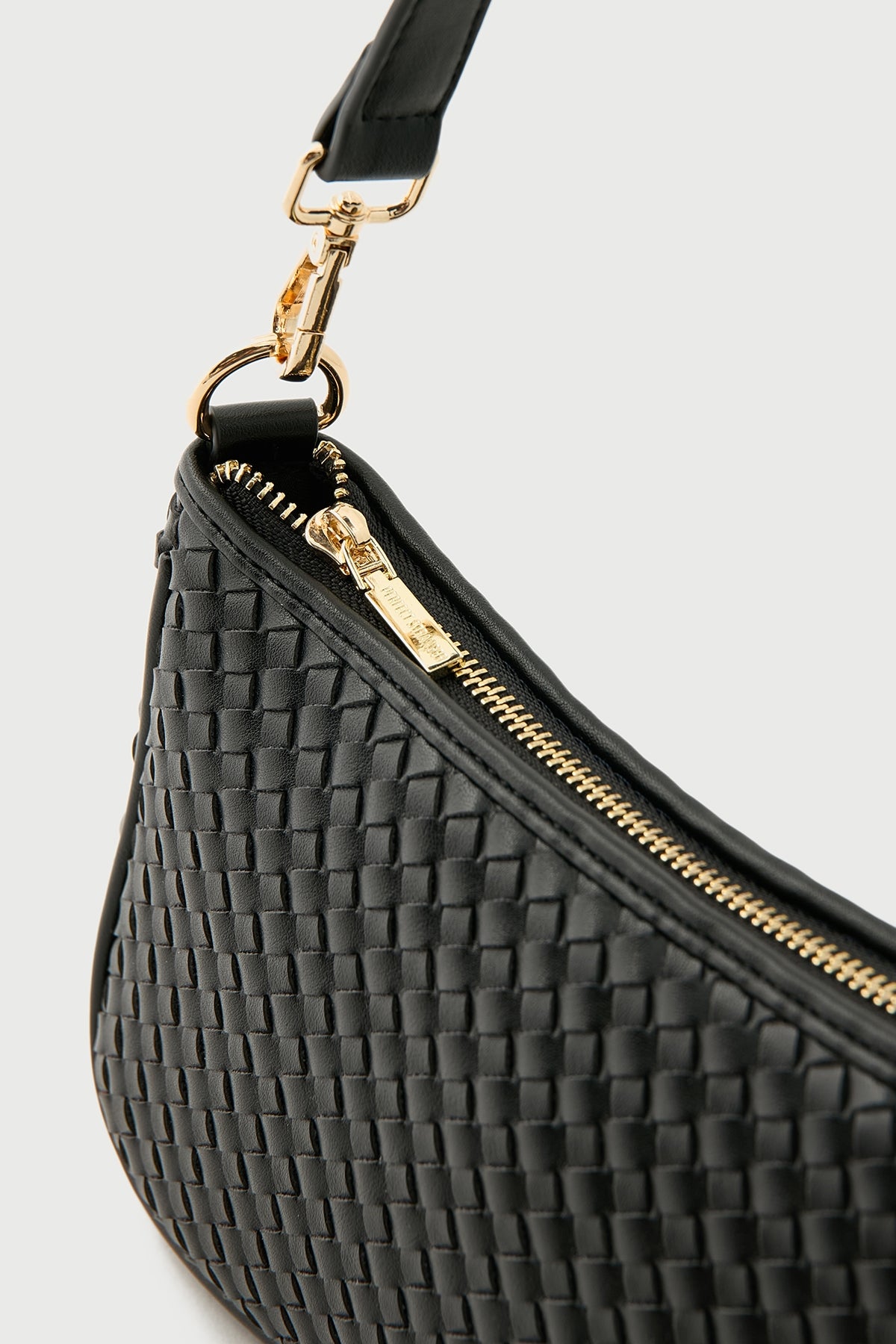 Perfect Stranger Monaco Woven Bag Black