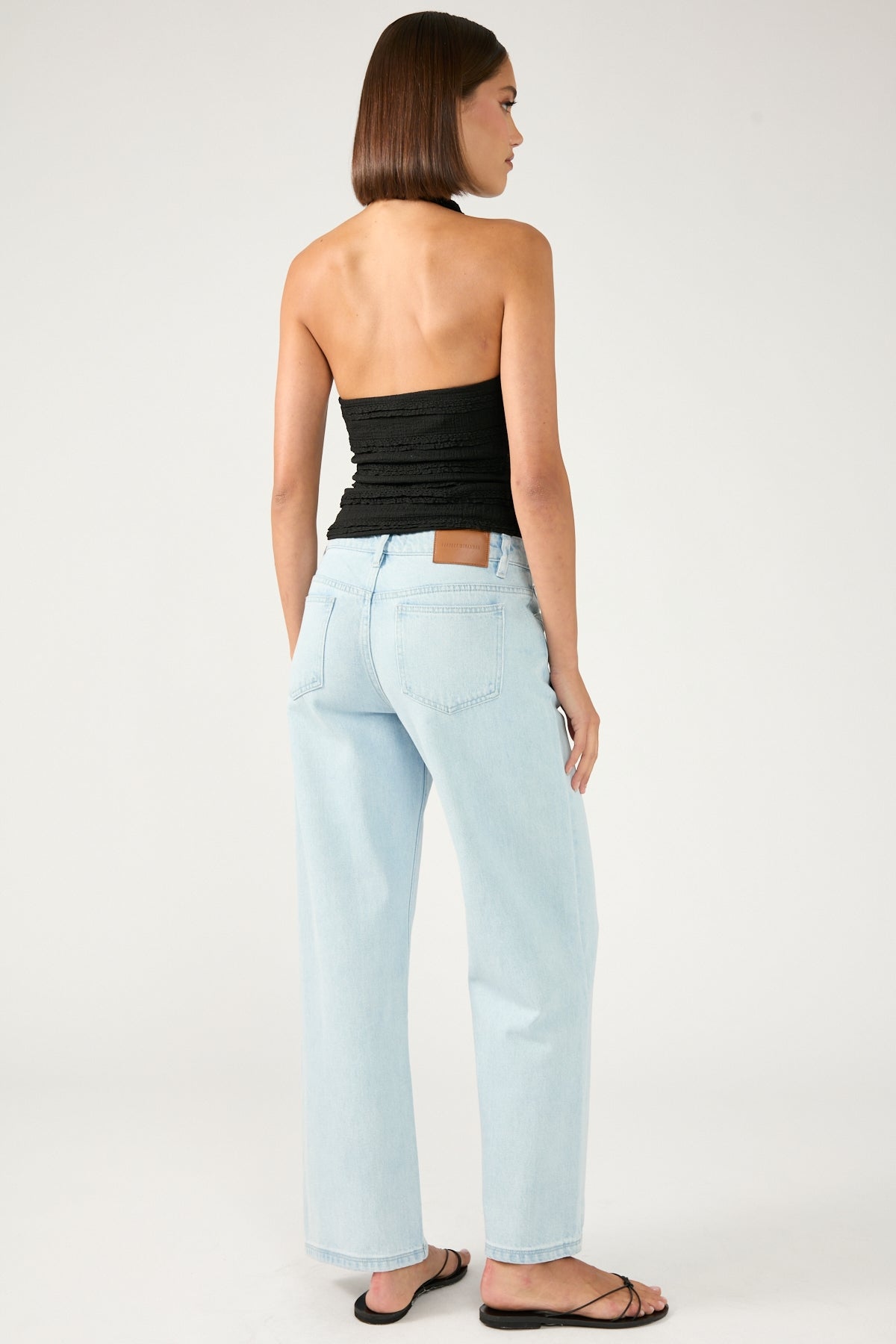 Perfect Stranger Low Rise Baggy Jean Light Blue